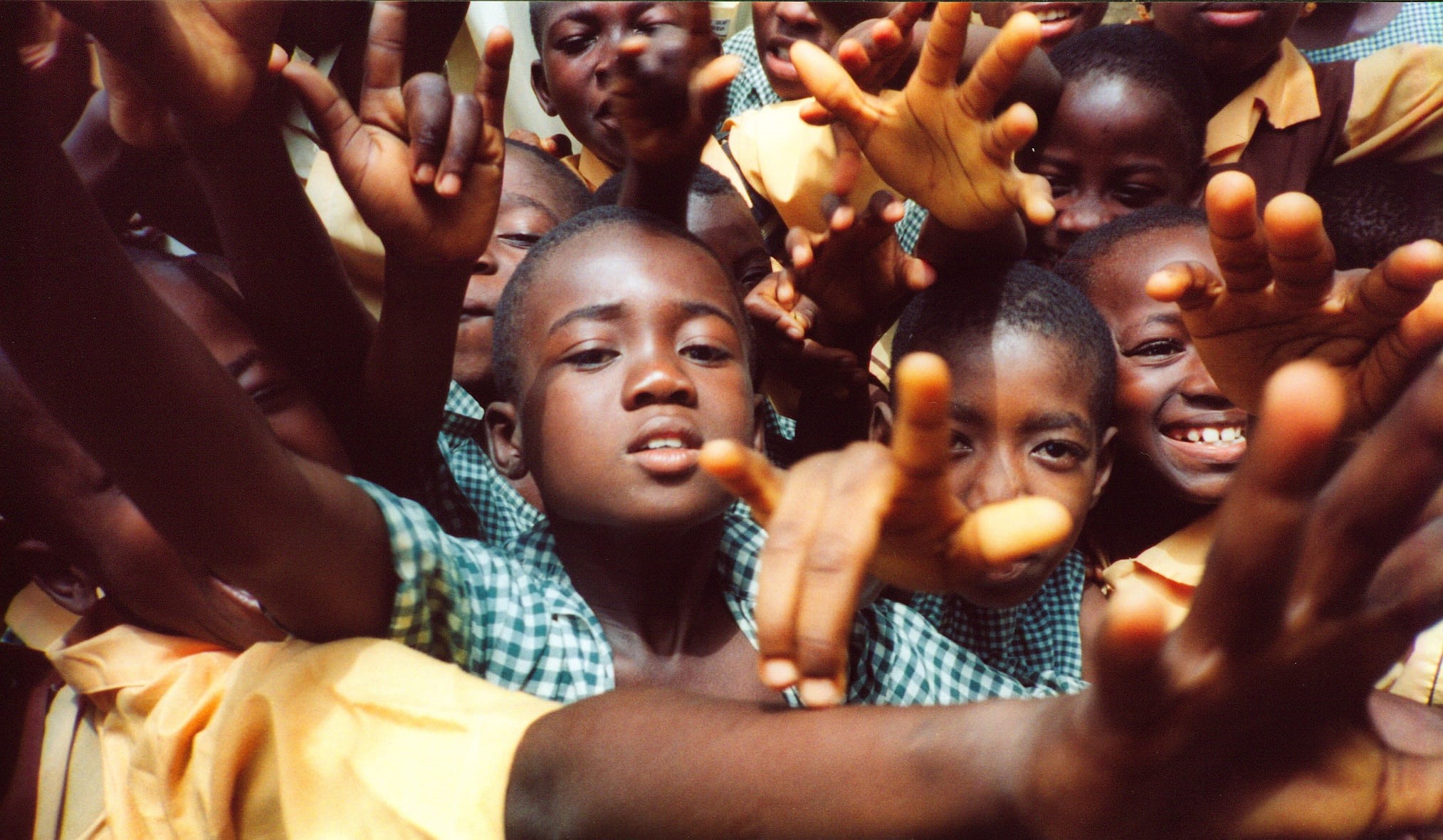 headshot, group of children, kids, body part, 1080P, crowd, children, people, group of people, enjoyment, group, african, human body part, colorful, human arm, HD Wallpaper