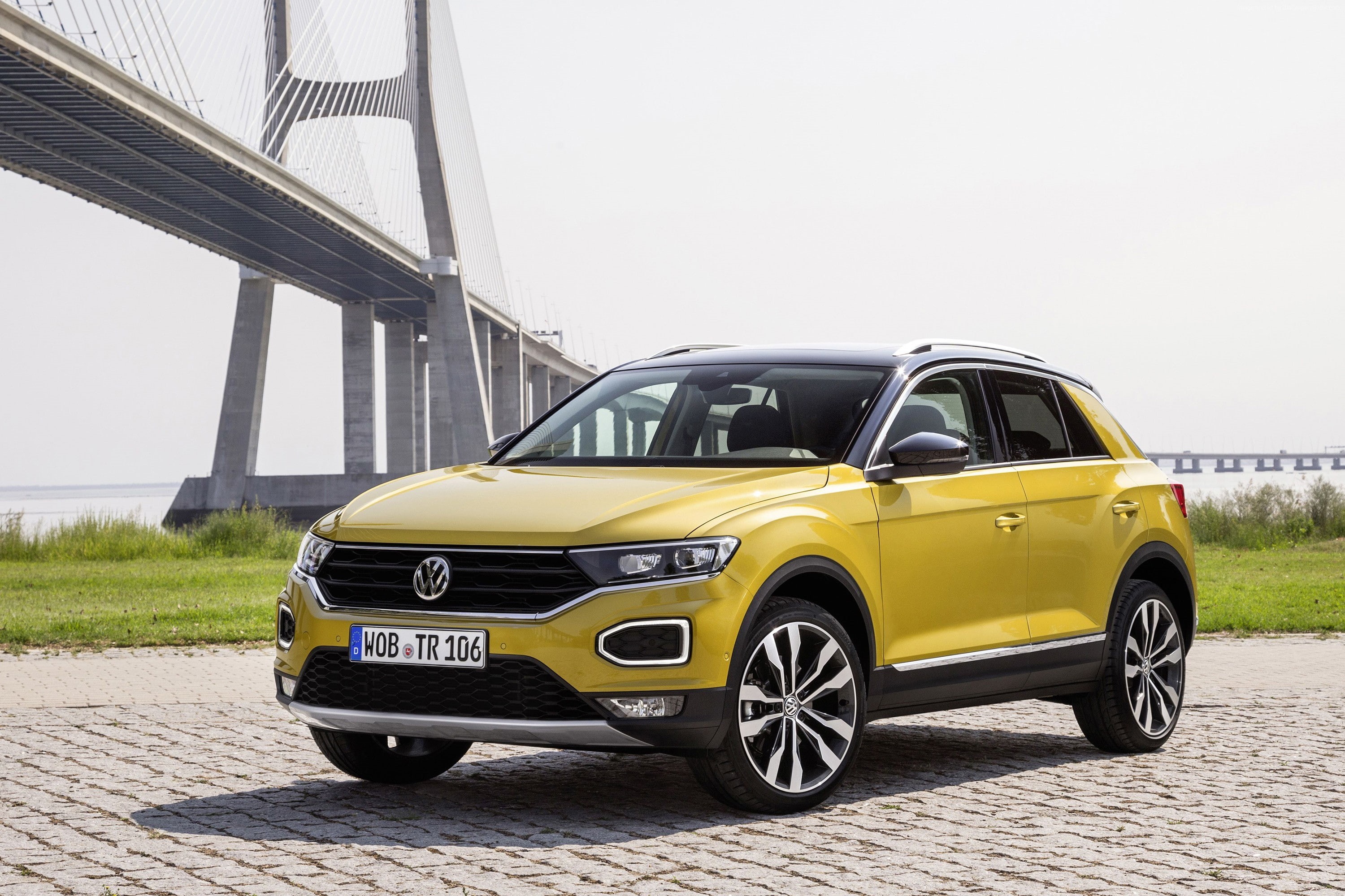 2020 Cars, Volkswagen T-Roc, 4k, 2K, HD Wallpaper