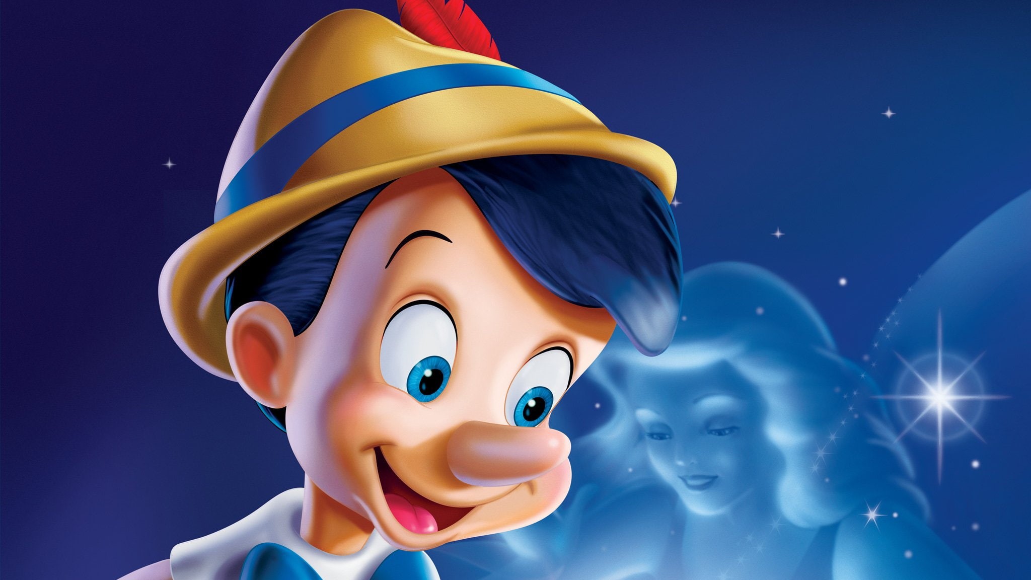 animation, pinocchio, puppet, fantasy, wooden, disney, 1080P, 1pinocchio, wood, marionette, family, comedy, HD Wallpaper