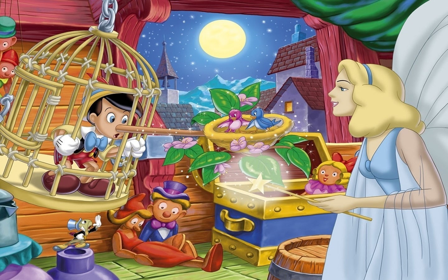 720P, pinocchio, HD Wallpaper