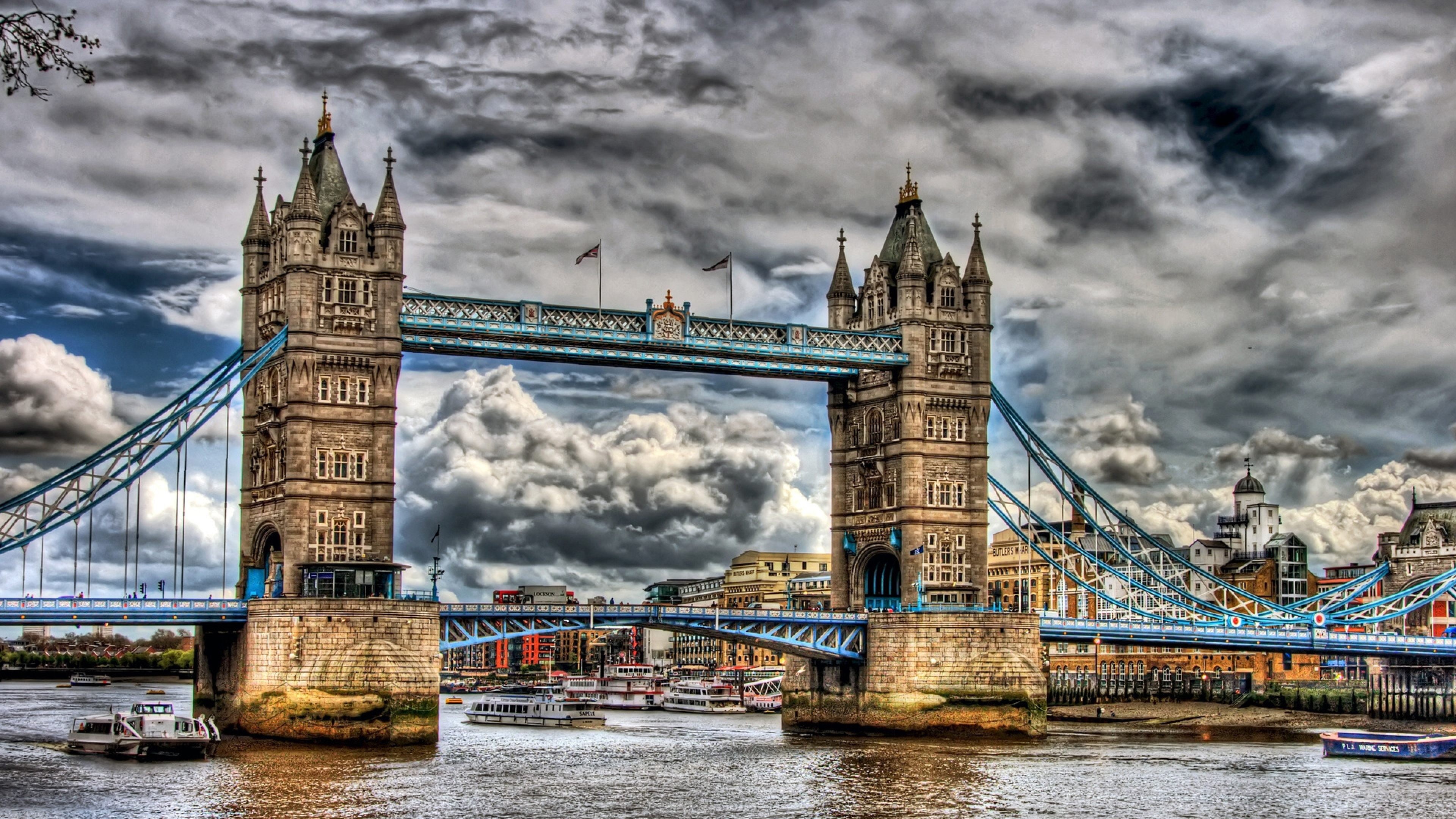 hd, transportation, connection, london, river, city, travel, travel destinations, cityscape, uk, water, built, tower, built structure, landmarks, HD Wallpaper