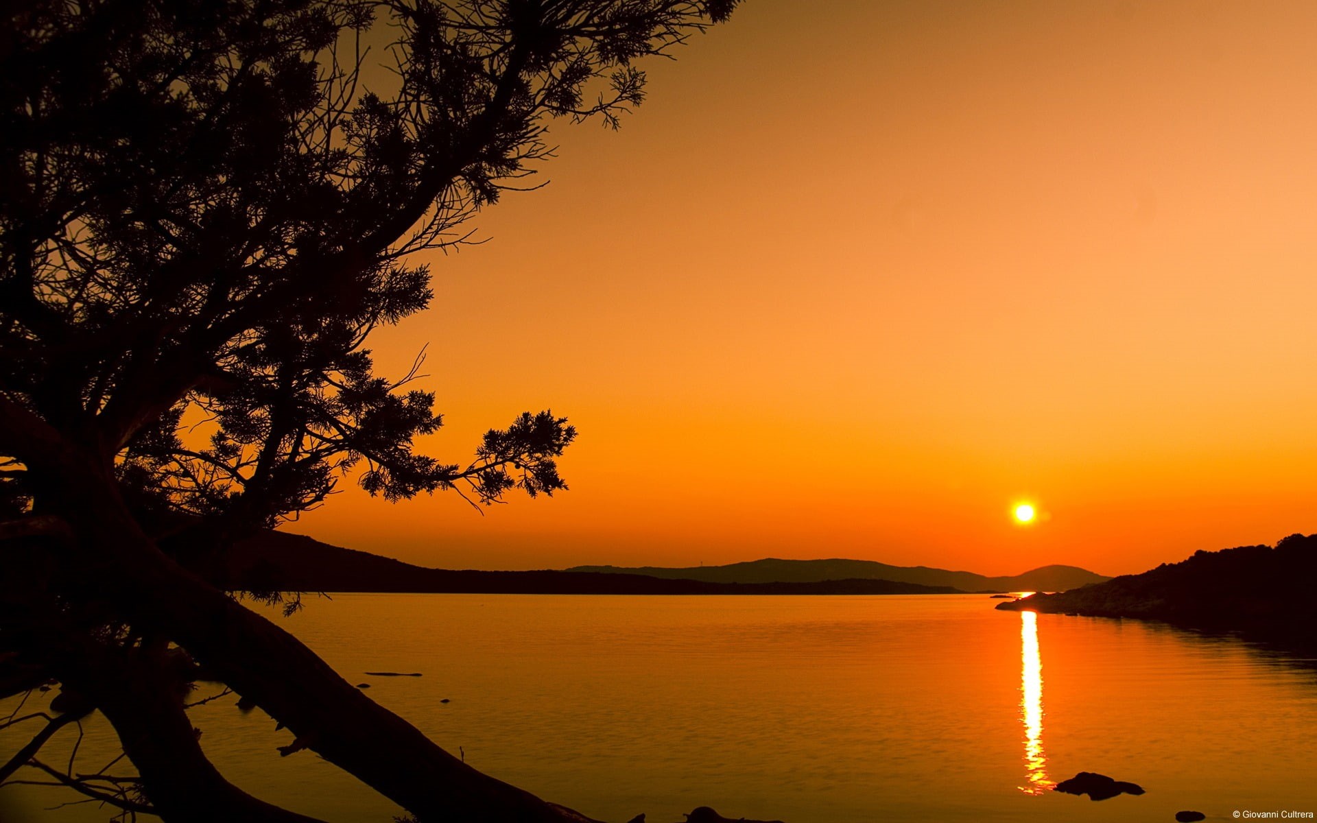 sardinia, sun, hd, theme, sky, beauty in nature, sea, no people, plant, tranquil scene, nature, non-urban scene, tree, wall, water, windows, scenics - nature, HD Wallpaper