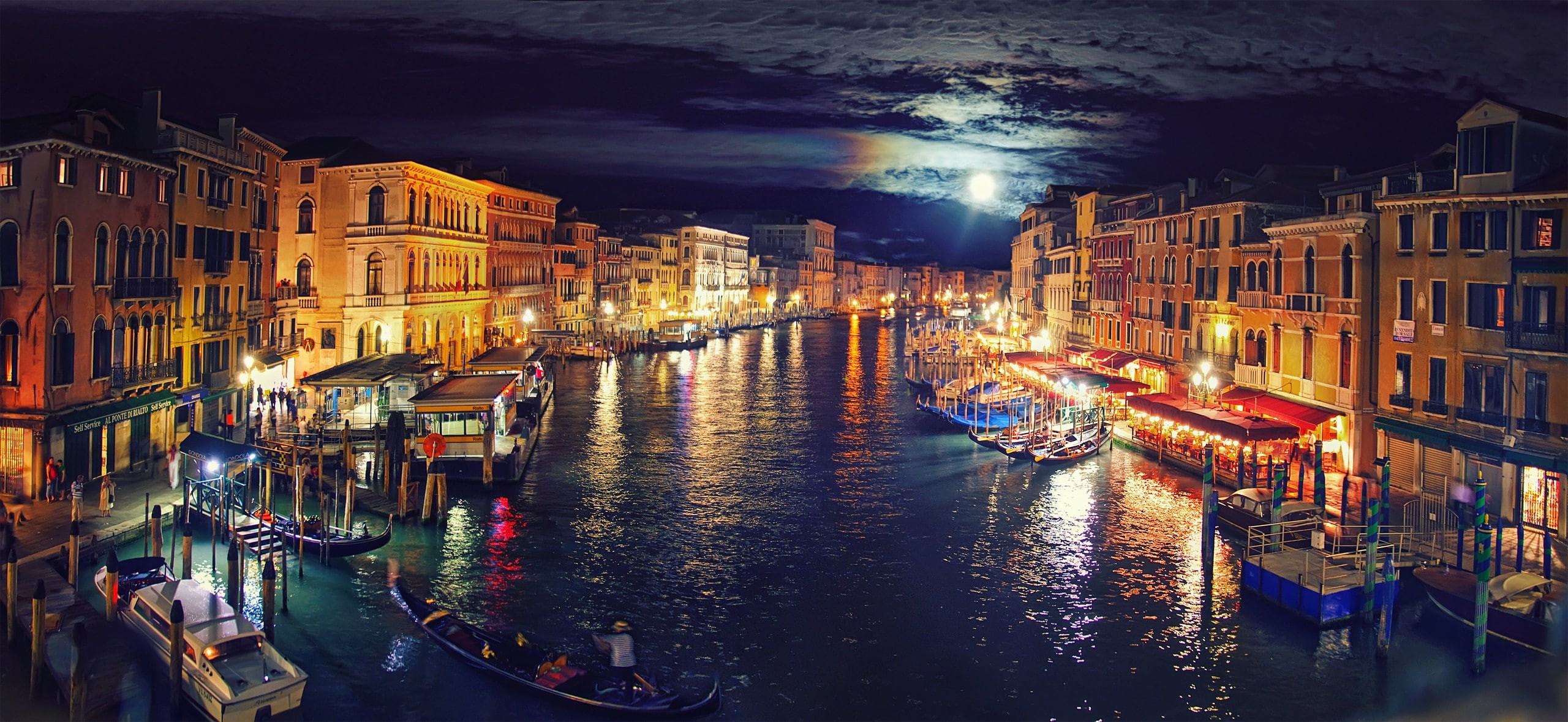 s, 2K, canal, grand, Venice, Grand Canal, hd, Italy, Best s, HD Wallpaper