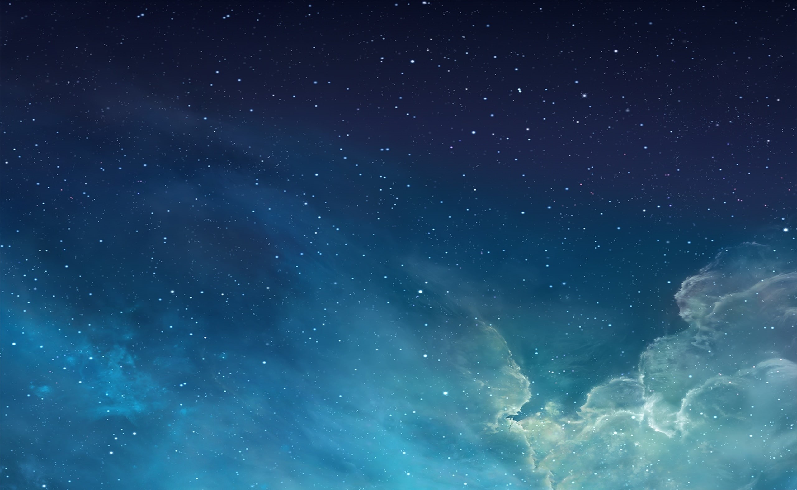 sky, Android, tranquility, idyllic, Computers, scenics - nature, blue, low angle view, ios, star - space, space and astronomy, night, outdoors, no people, HD Wallpaper
