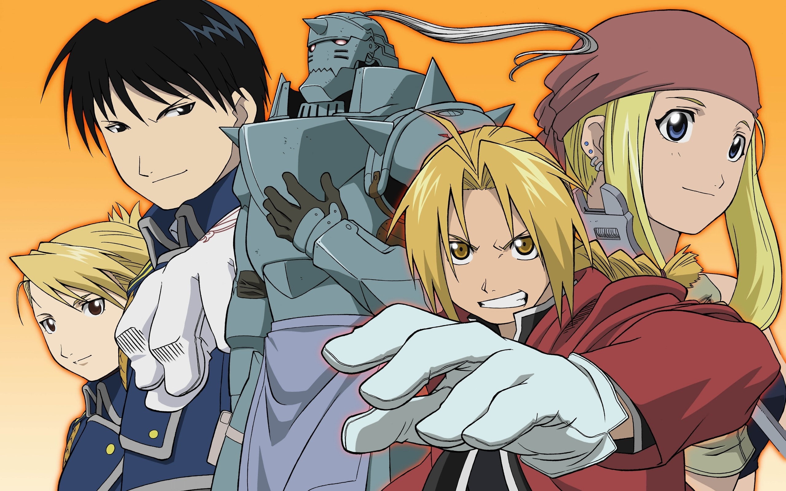 Full Metal Alchemist Brotherhood, 2K, HD Wallpaper