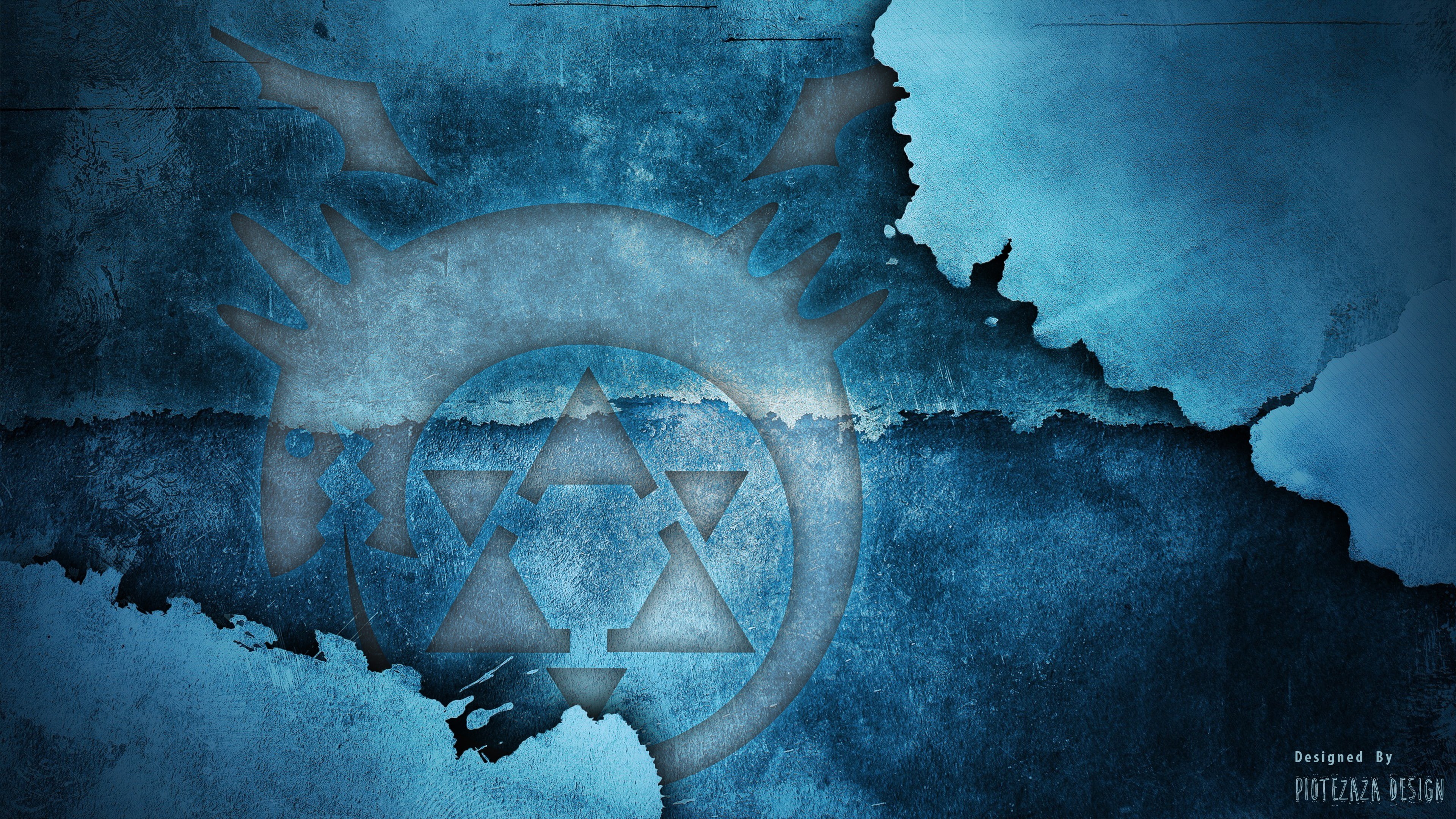 abandoned, art and craft, textured effect, nature, creativity, old, blue, 4K, close-up, built structure, rusty, textured, Star of David, indoors, anime, HD Wallpaper