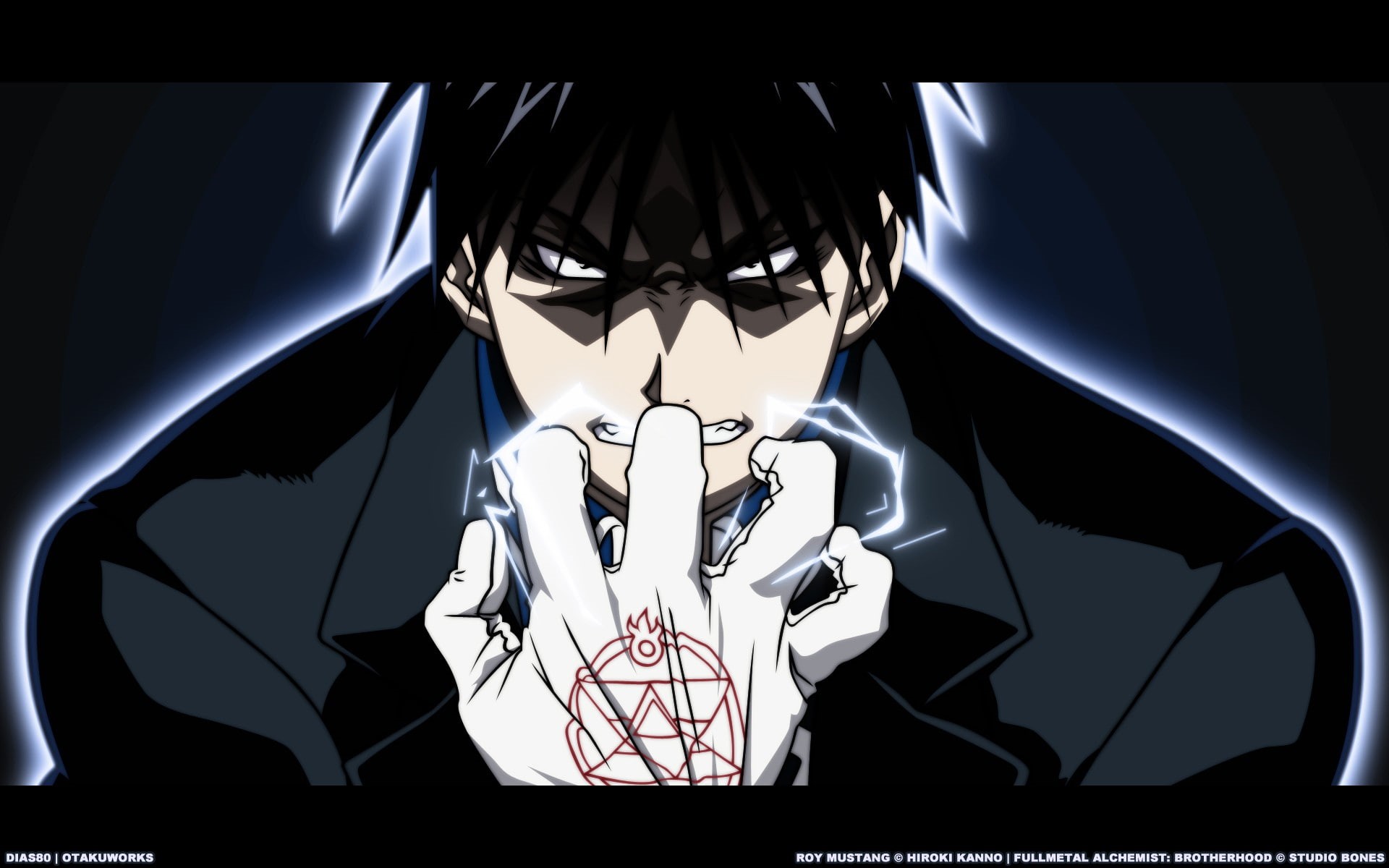 light, creativity, eyeglasses, front view, low angle view, wall - building feature, representation, anime boys, close-up, technology, anime, Full Metal Alchemist, HD Wallpaper