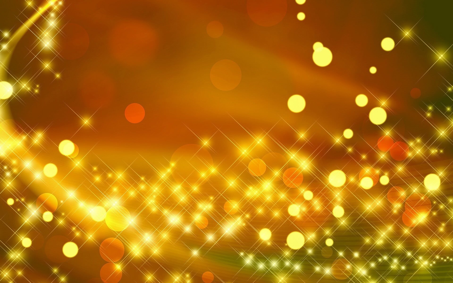 creativity, bright, event, gold, yellow, holiday, illustration, shape, blurred Motion, 1080P, circles, green Color, bokeh, backgrounds, light - Natural Phenomenon, HD Wallpaper