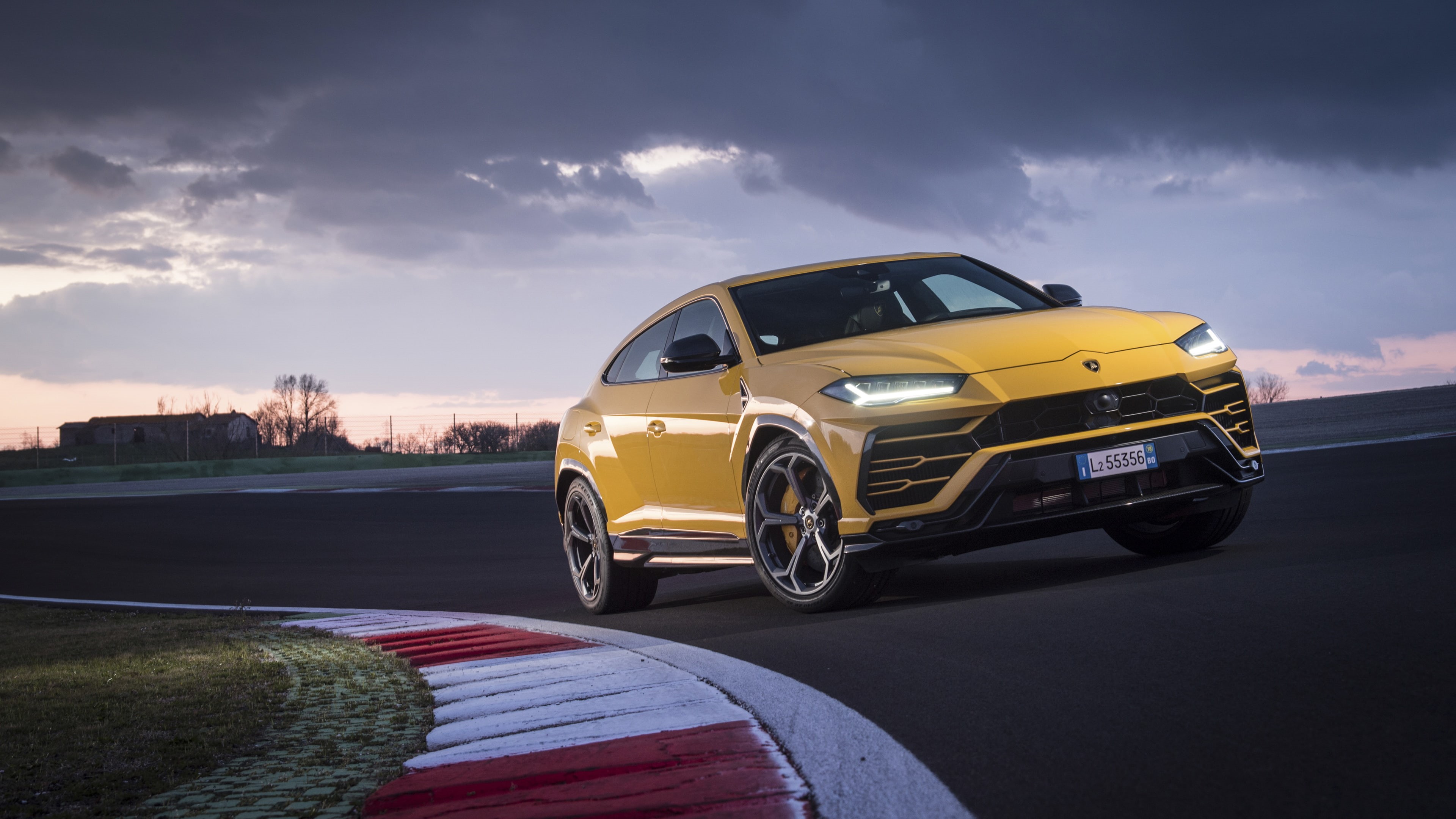 4K, Urus, Black, package, k, Lamborghini, Shiny, HD Wallpaper