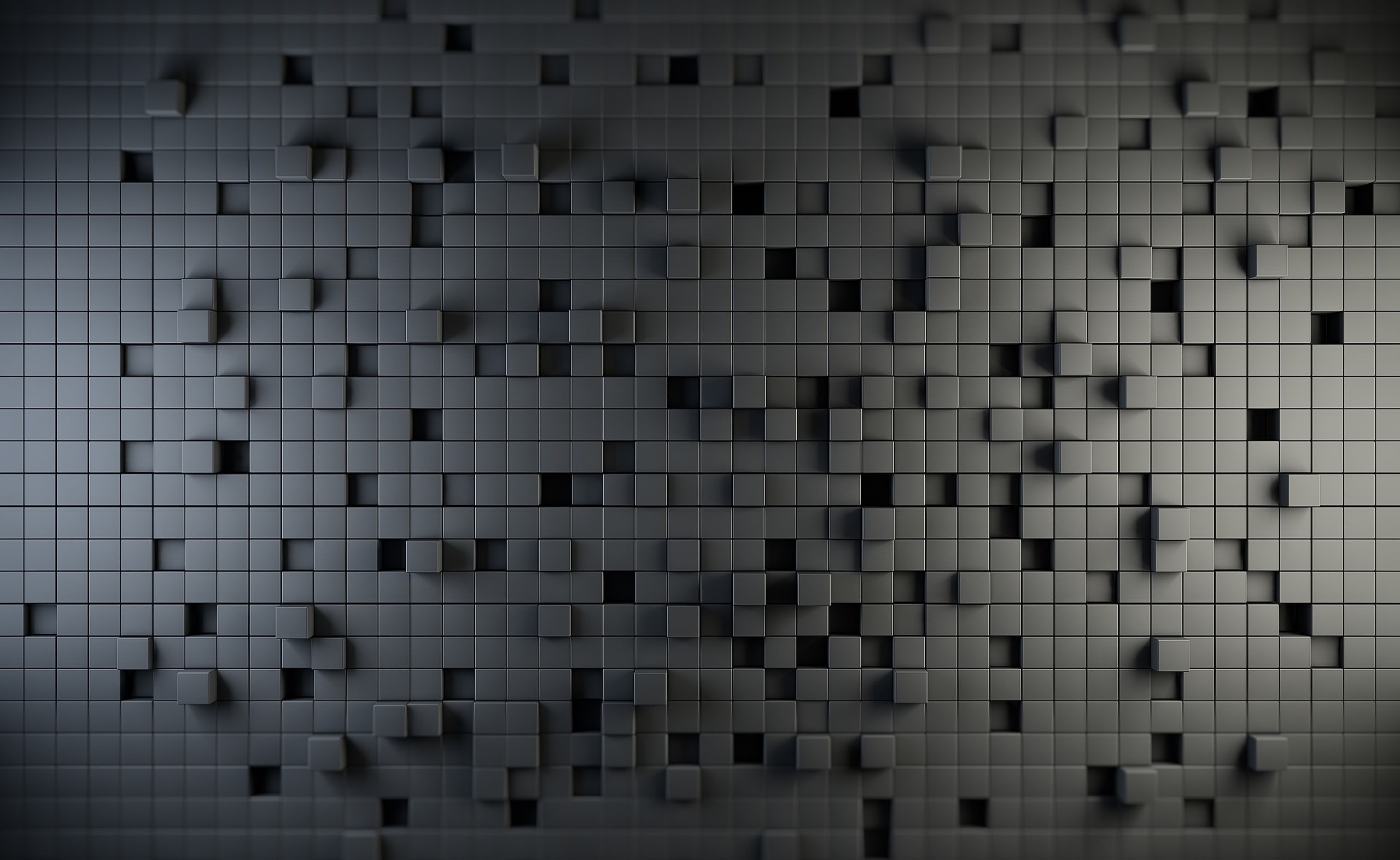 2K, blue, flooring, pattern, cloud - sky, indoors, full frame, tile, day, illustration, close-up, 3D, architecture, repetition, textured, built structure, HD Wallpaper