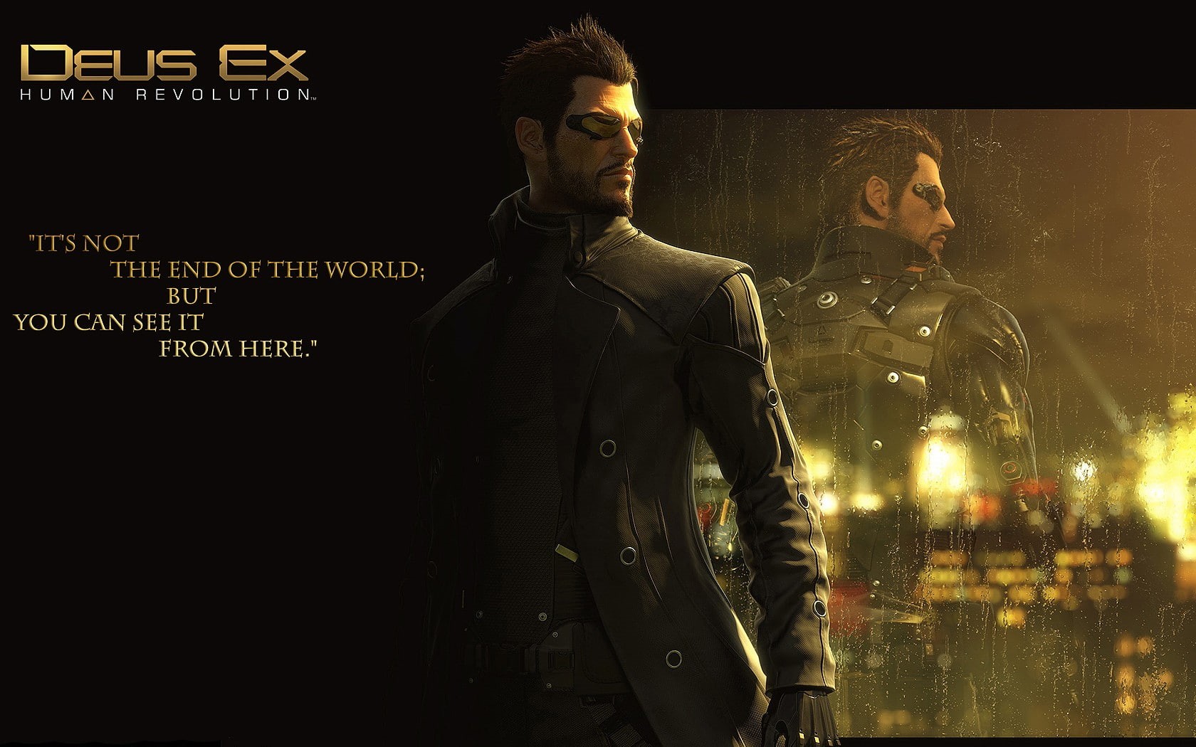 Deus Ex, video games, 720P, Deus Ex: Human Revolution, cyberpunk, HD Wallpaper