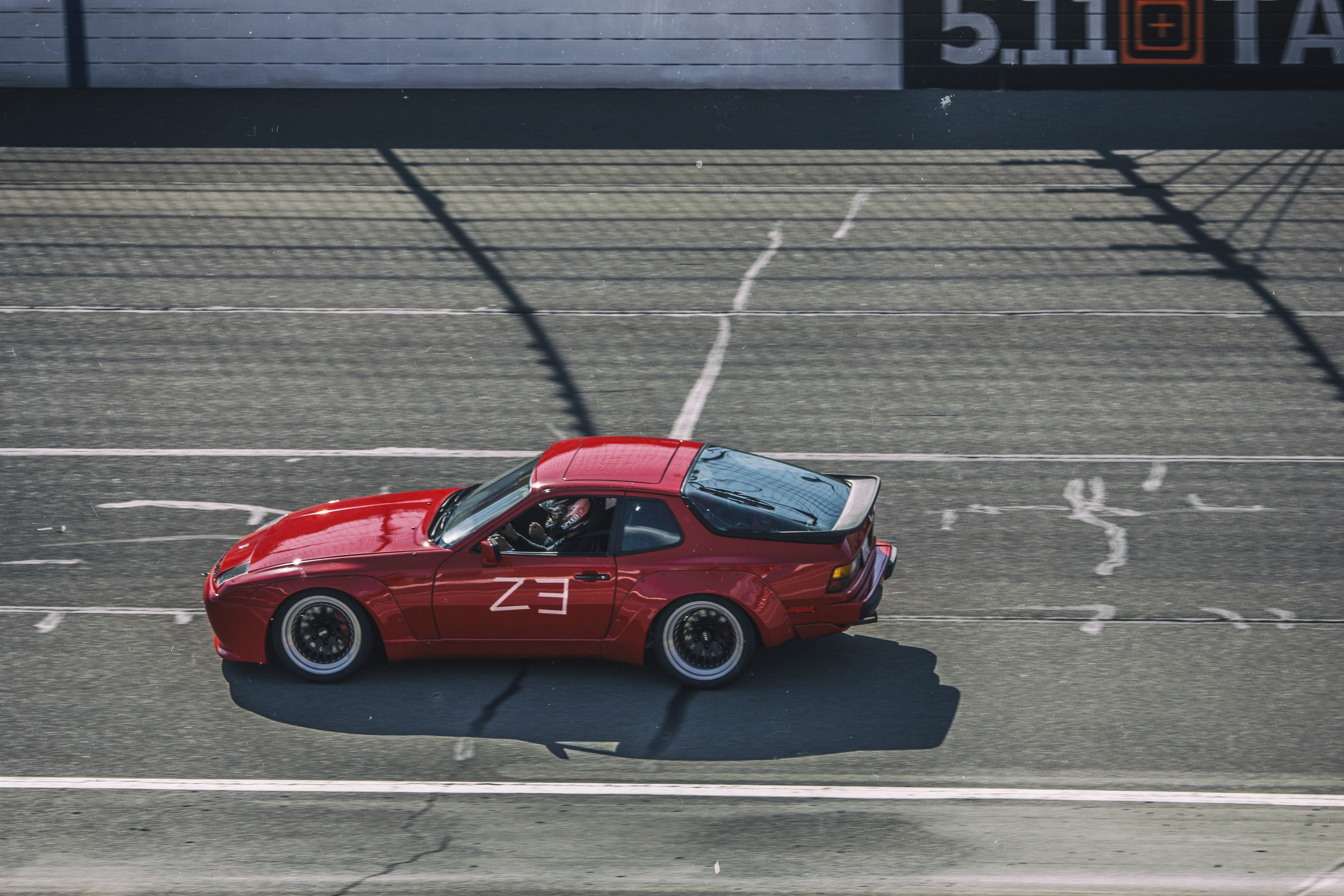 road marking, city, high angle view, porsche 944, land vehicle, marking, 5K, motor vehicle, mode of transportation, text, transportation, red, toy car, HD Wallpaper