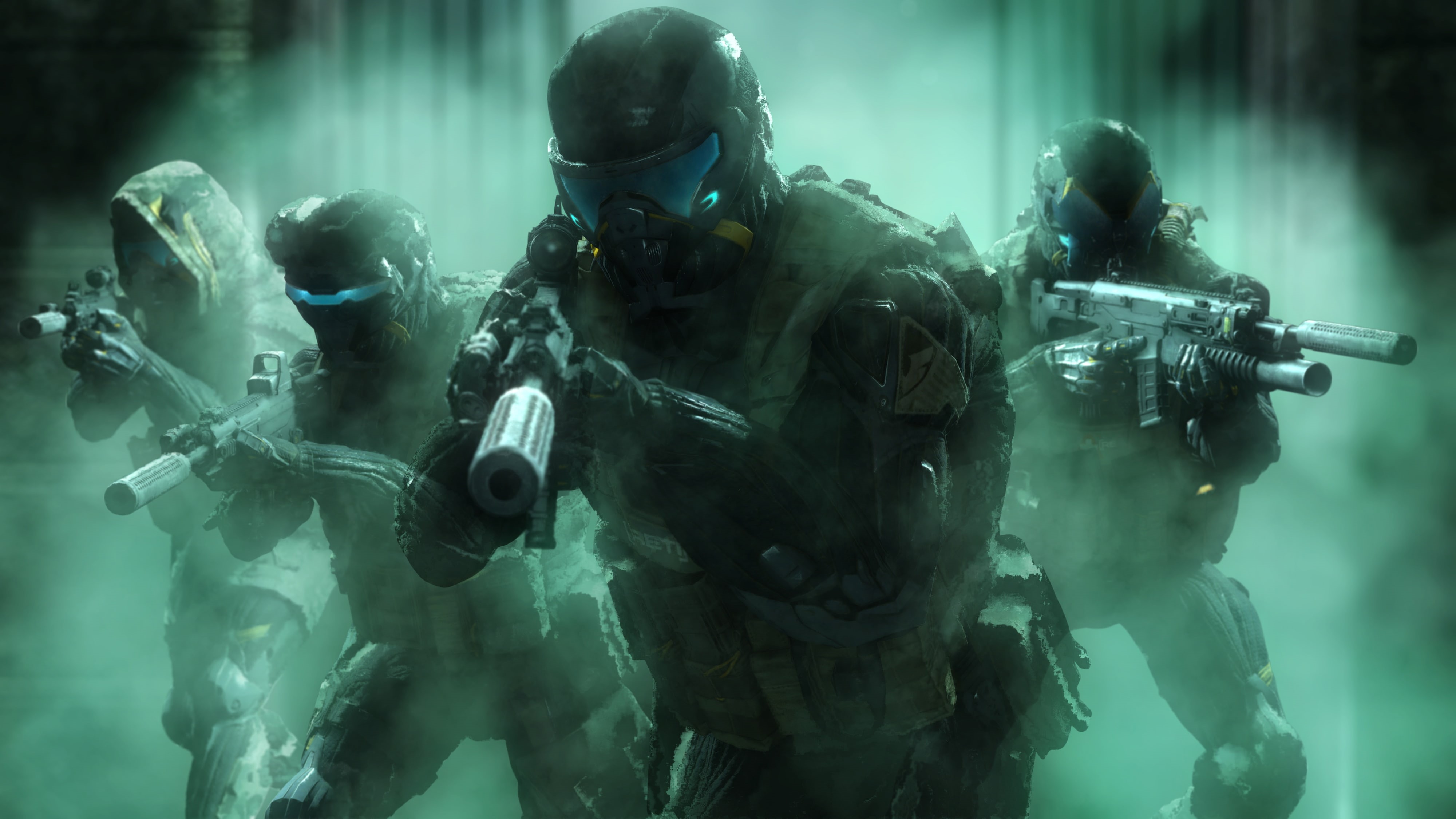 Warface, 4K, Crysis, Nanosuit, 4K, HD Wallpaper