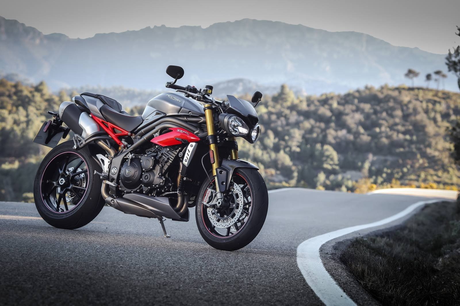 720P, triumph, triple, motorcycles, 2016, speed, HD Wallpaper