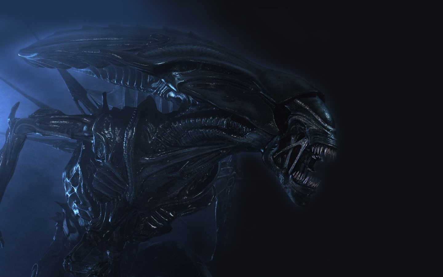black, illustration, movies, 720P, hd, alien, HD Wallpaper