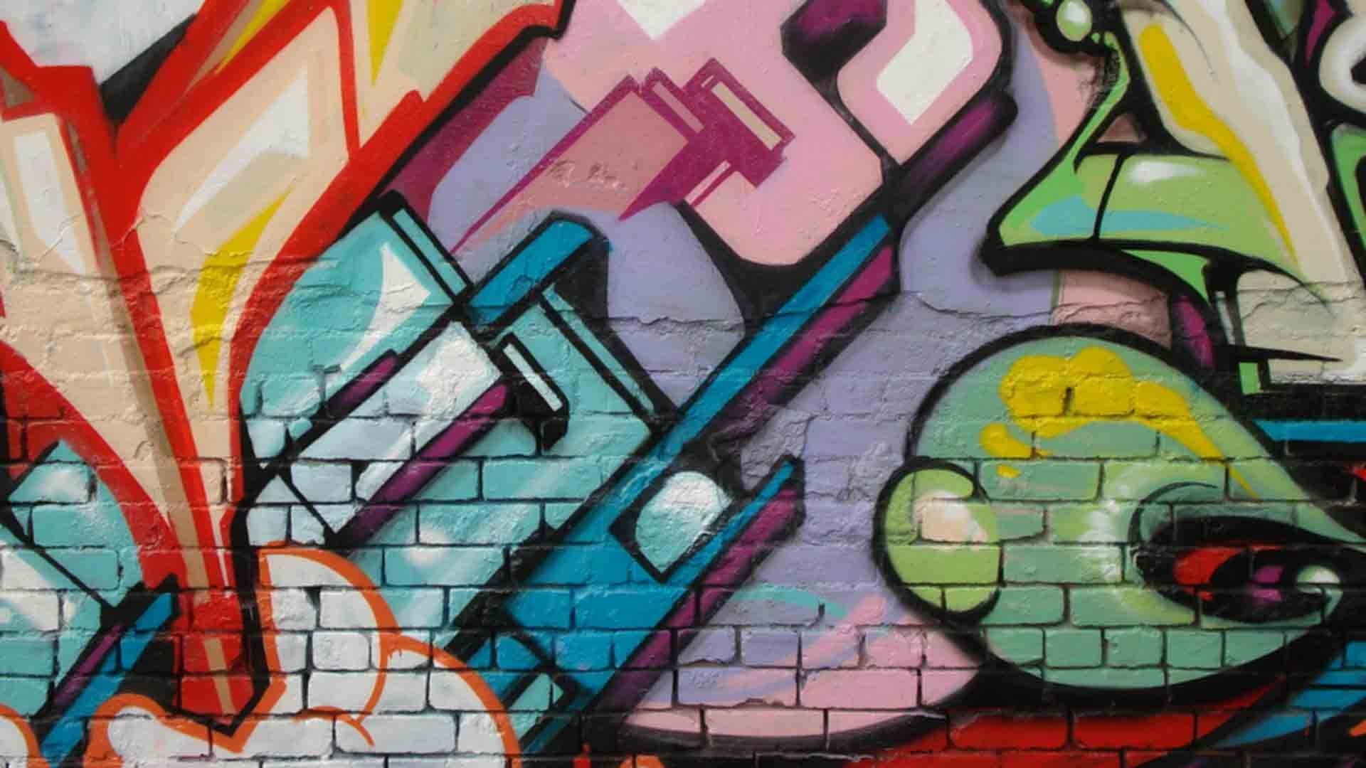 architecture, textured, creativity, pattern, paint, wall, day, mural, text, art and craft, built structure, full frame, no people, messy, street art, painting, HD Wallpaper