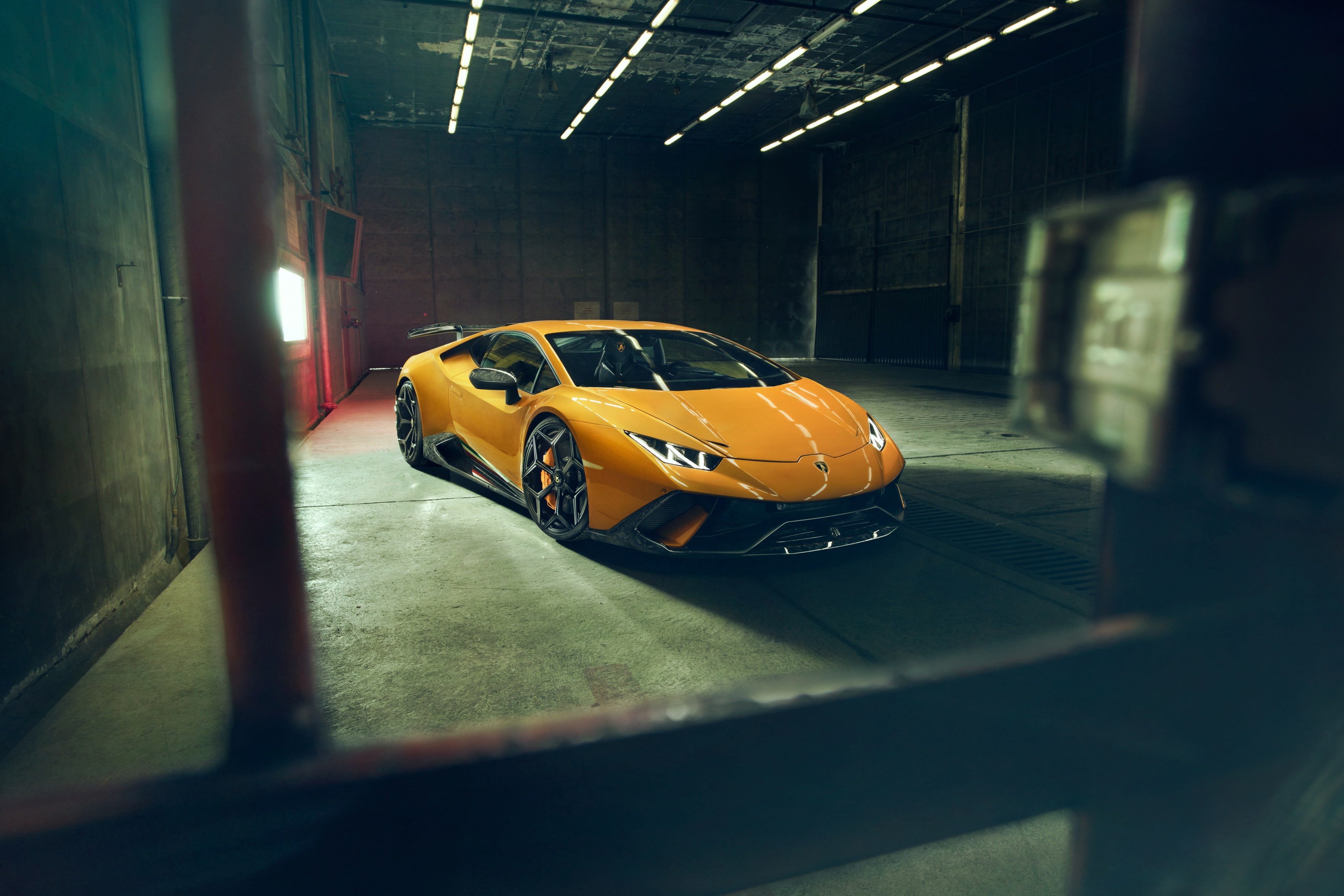 2018, Lamborghini Huracan Performante, Novitec, 4K, 4K, HD Wallpaper