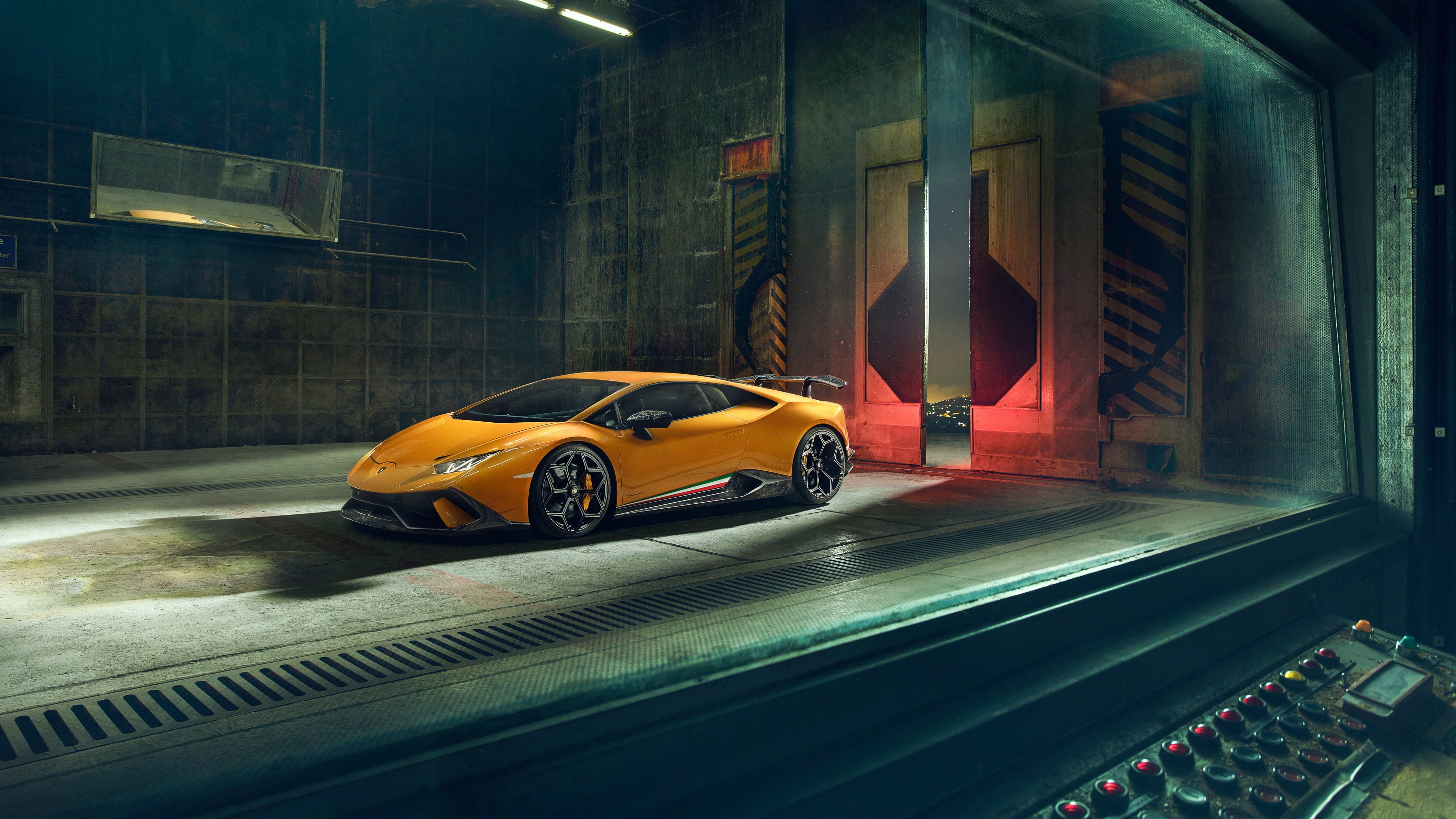 Lamborghini, 4K, Huracan, Novitec, Performante, 2018, HD Wallpaper