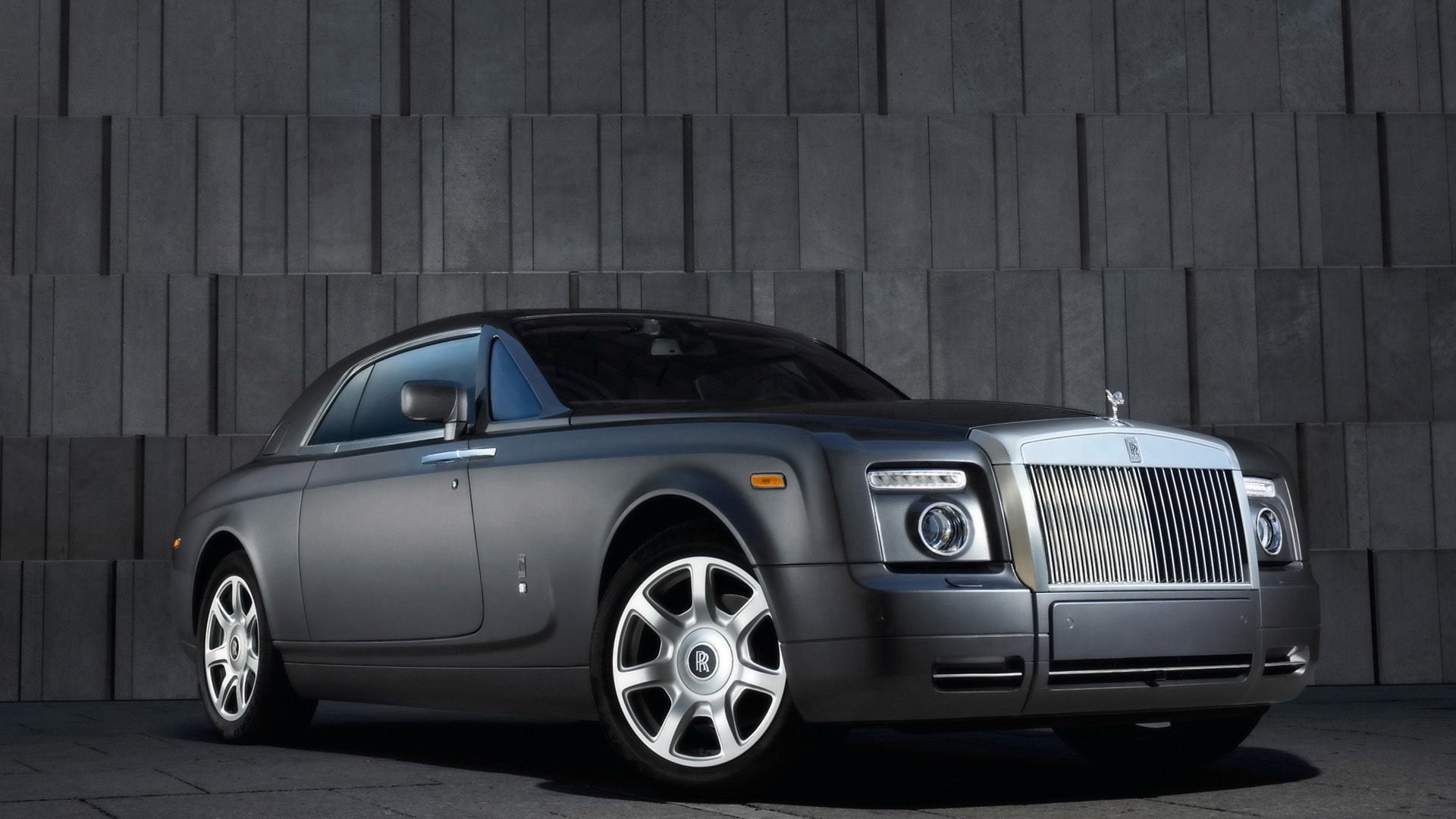 hd, 1080P, rolls, grey, phantom, royce, cars, HD Wallpaper