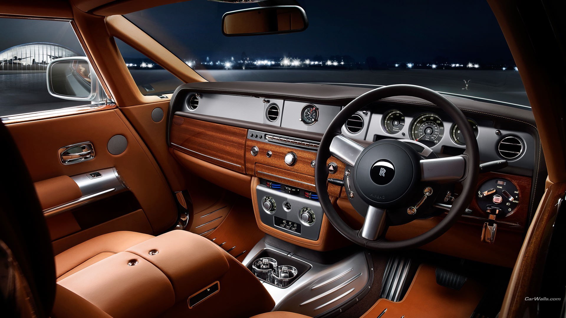 motor vehicle, air vehicle, land vehicle, control, control panel, travel, wheel, car interior, vehicle interior, leather, mode of transportation, dashboard, HD Wallpaper