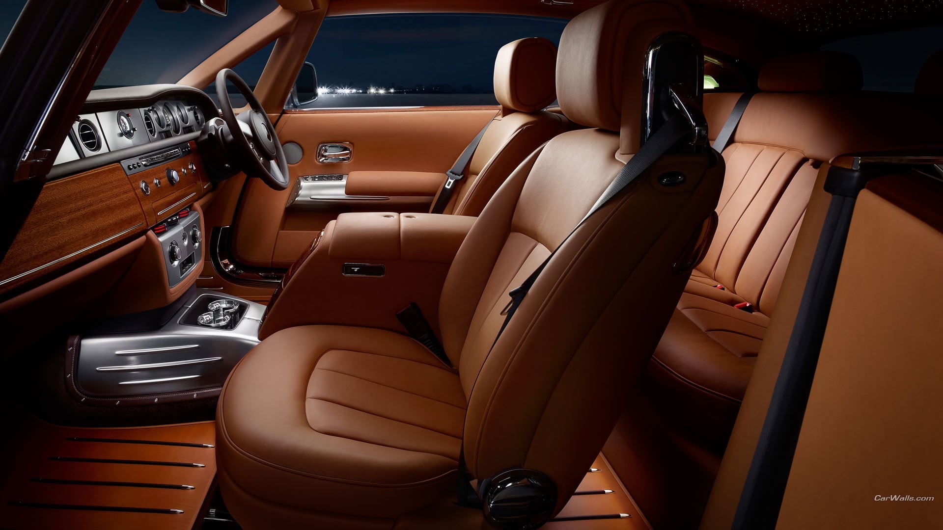 control panel, no people, luxury, dashboard, brown, mode of transportation, seat, travel, car interior, bucket, vehicle seat, retro styled, indoors, leather, HD Wallpaper