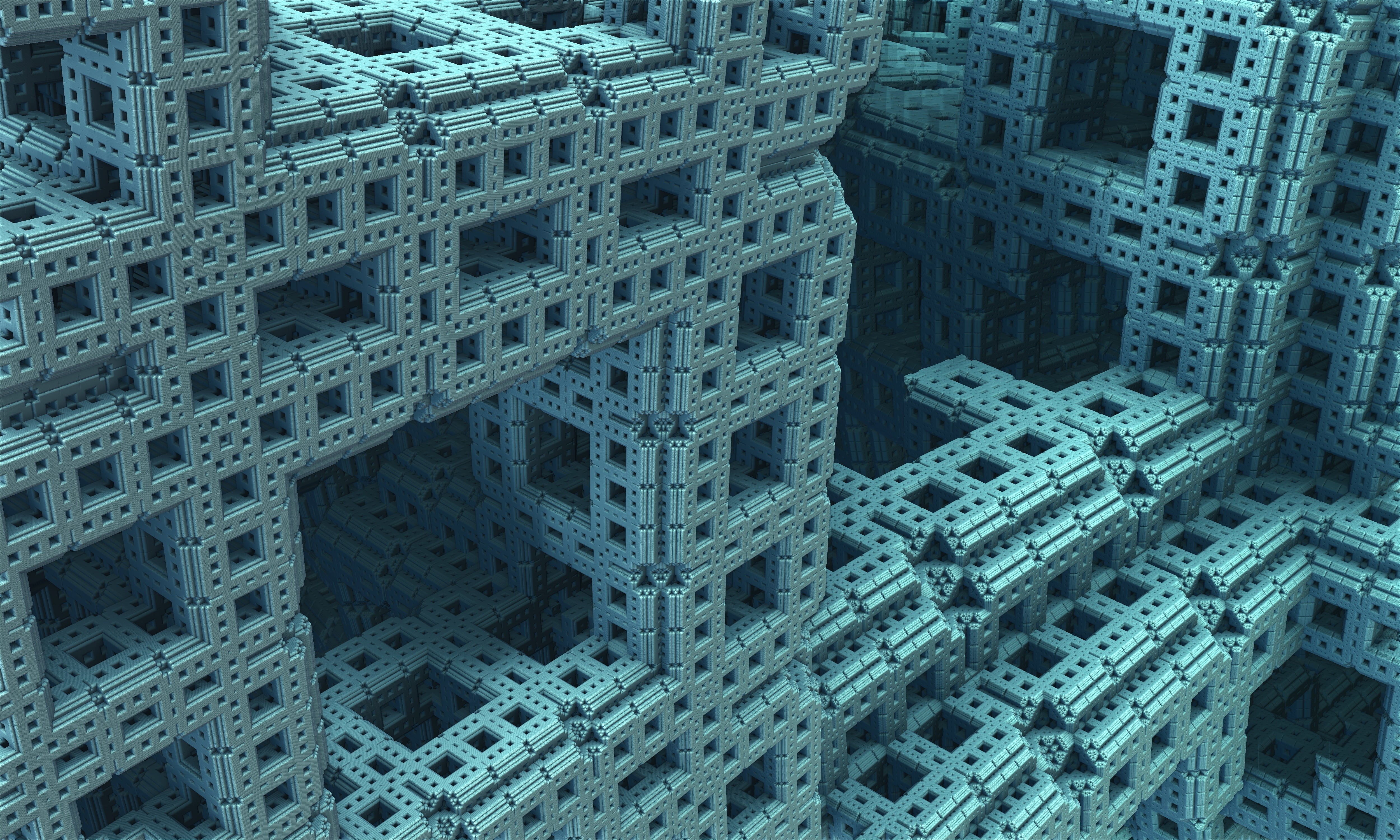 modern, urban Scene, technology, light - Natural Phenomenon, engineering, no people, window, built Structure, blue, backgrounds, fractal, 4K, gray, low angle view, HD Wallpaper