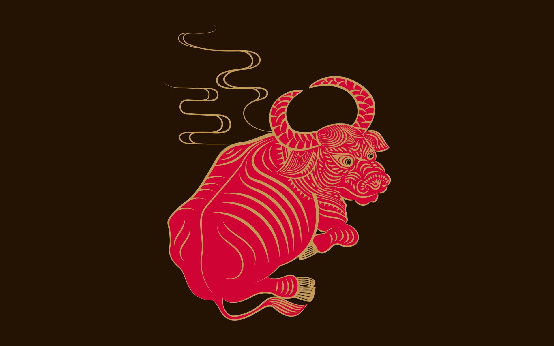 bull, zodiac, Zune, 1080P, HD Wallpaper
