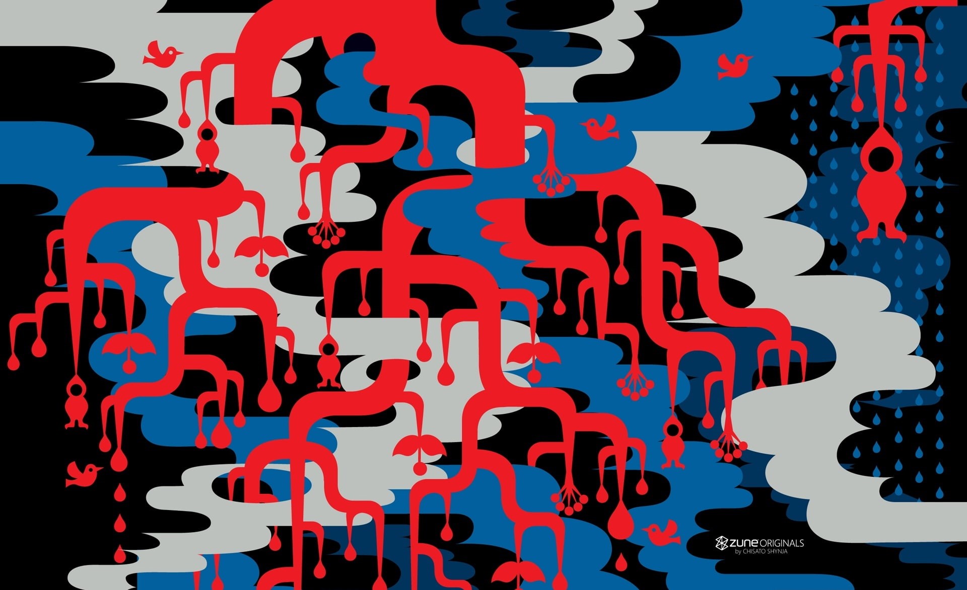 full frame, illuminated, Abstract, design, red, art and craft, 1080P, Vector Art, creativity, large group of objects, pattern, close-up, text, motion, HD Wallpaper
