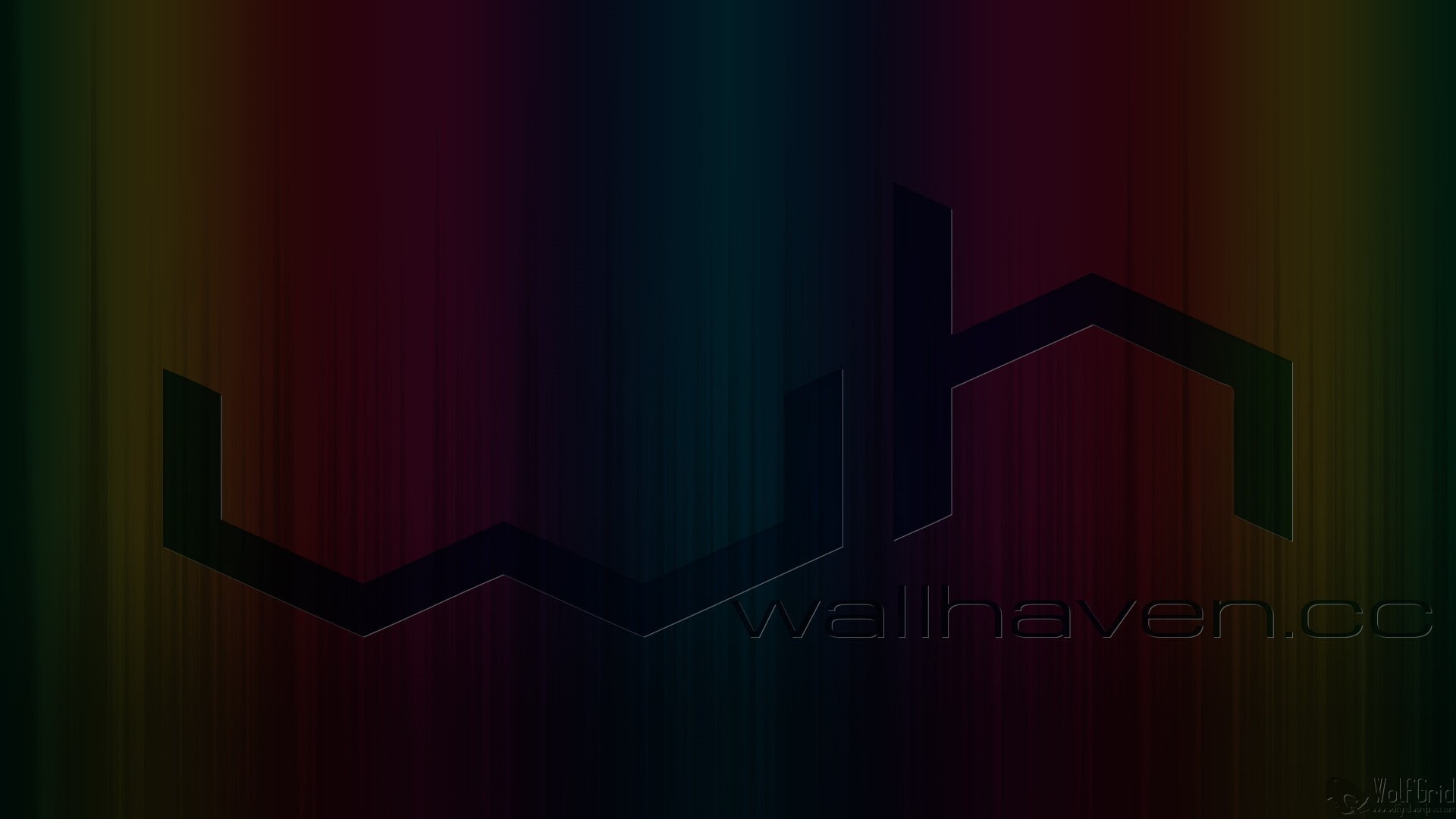 wallhaven, logo, 1080P, colorful, HD Wallpaper