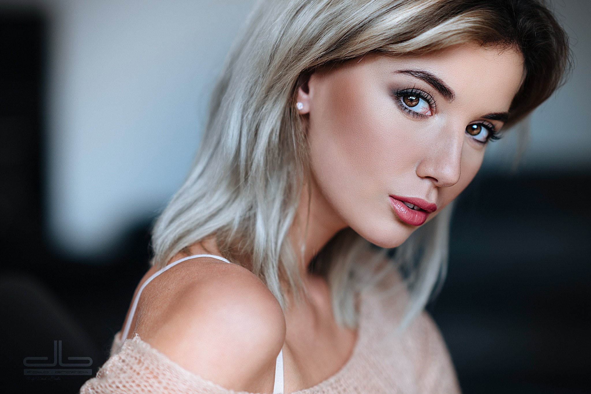 face, human face, headshot, beautiful woman, portrait, blond hair, young women, beautiful people, beauty, hairstyle, women, looking at camera, close-up, HD Wallpaper