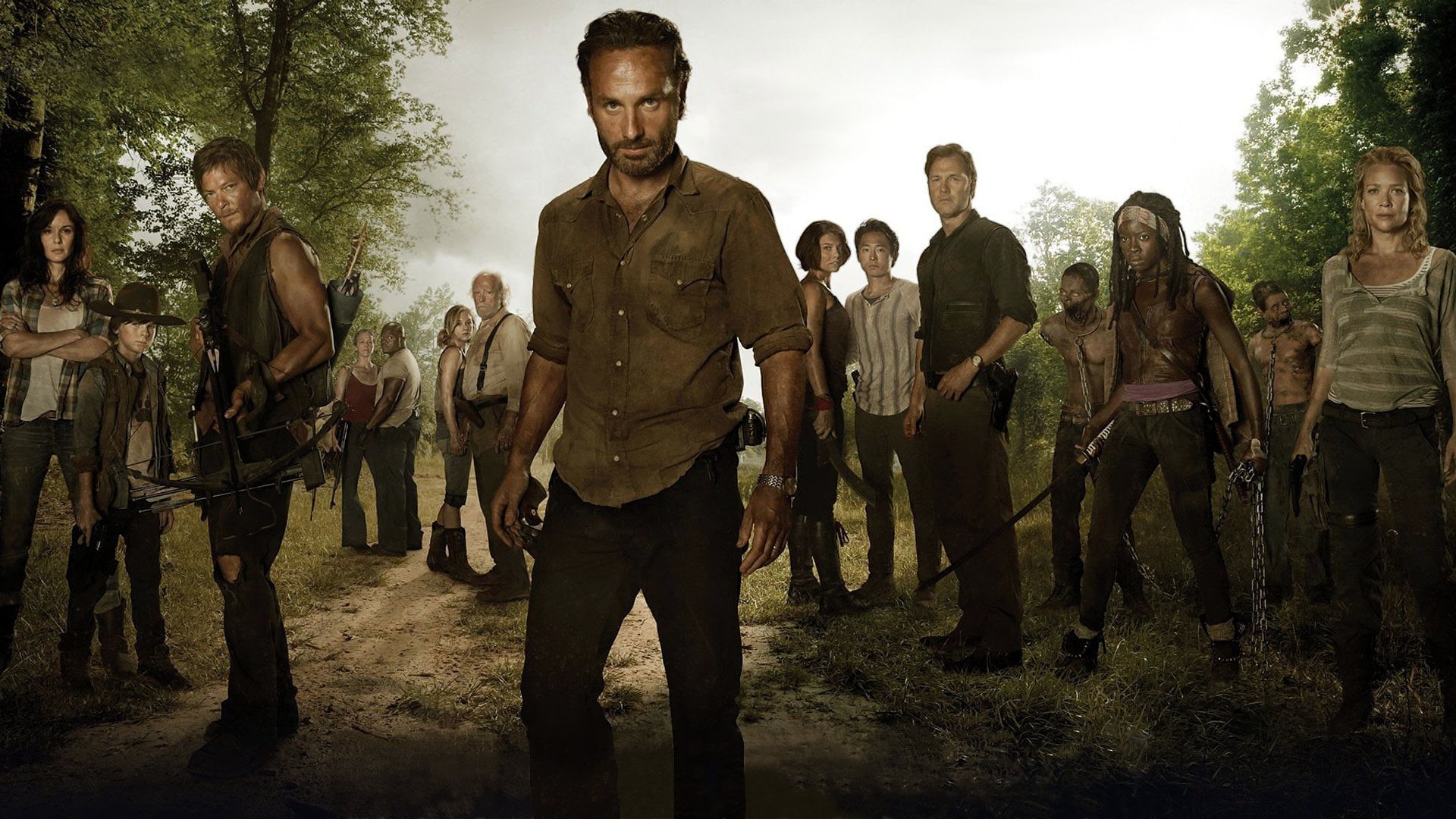 real people, people, Norman Reedus, government, Rick Grimes, nature, Lori Grimes, Scott Wilson, aggression, group of people, Maggie Greene, adult, men, HD Wallpaper