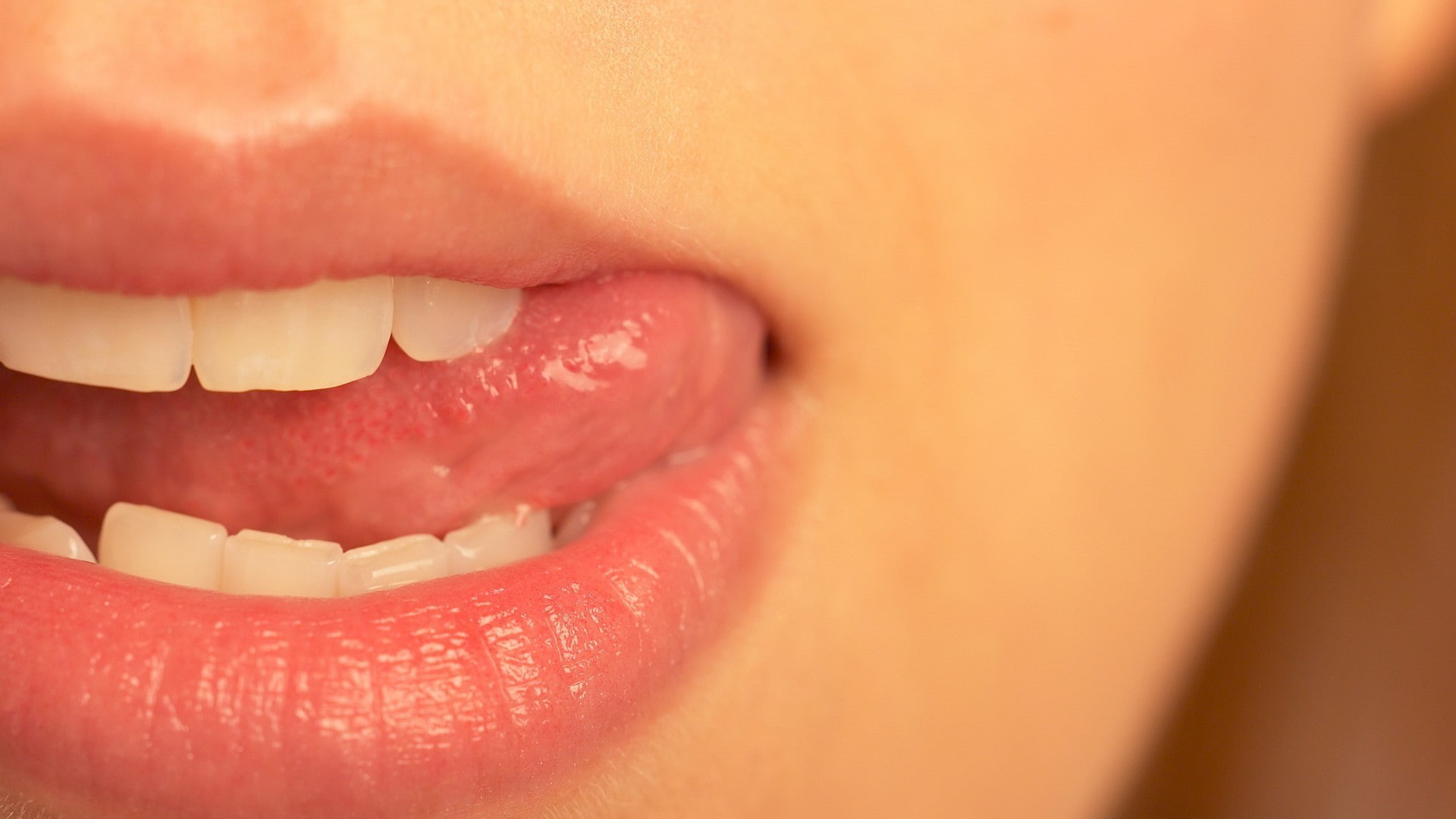 licking lips, 1080P, open mouth, closeup, mouth, women, HD Wallpaper