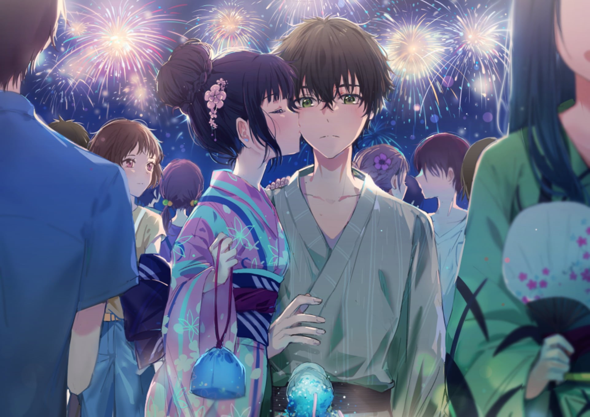 Hyouka, Anime, 1080P, Hōtarō Oreki, Eru Chitanda, HD Wallpaper