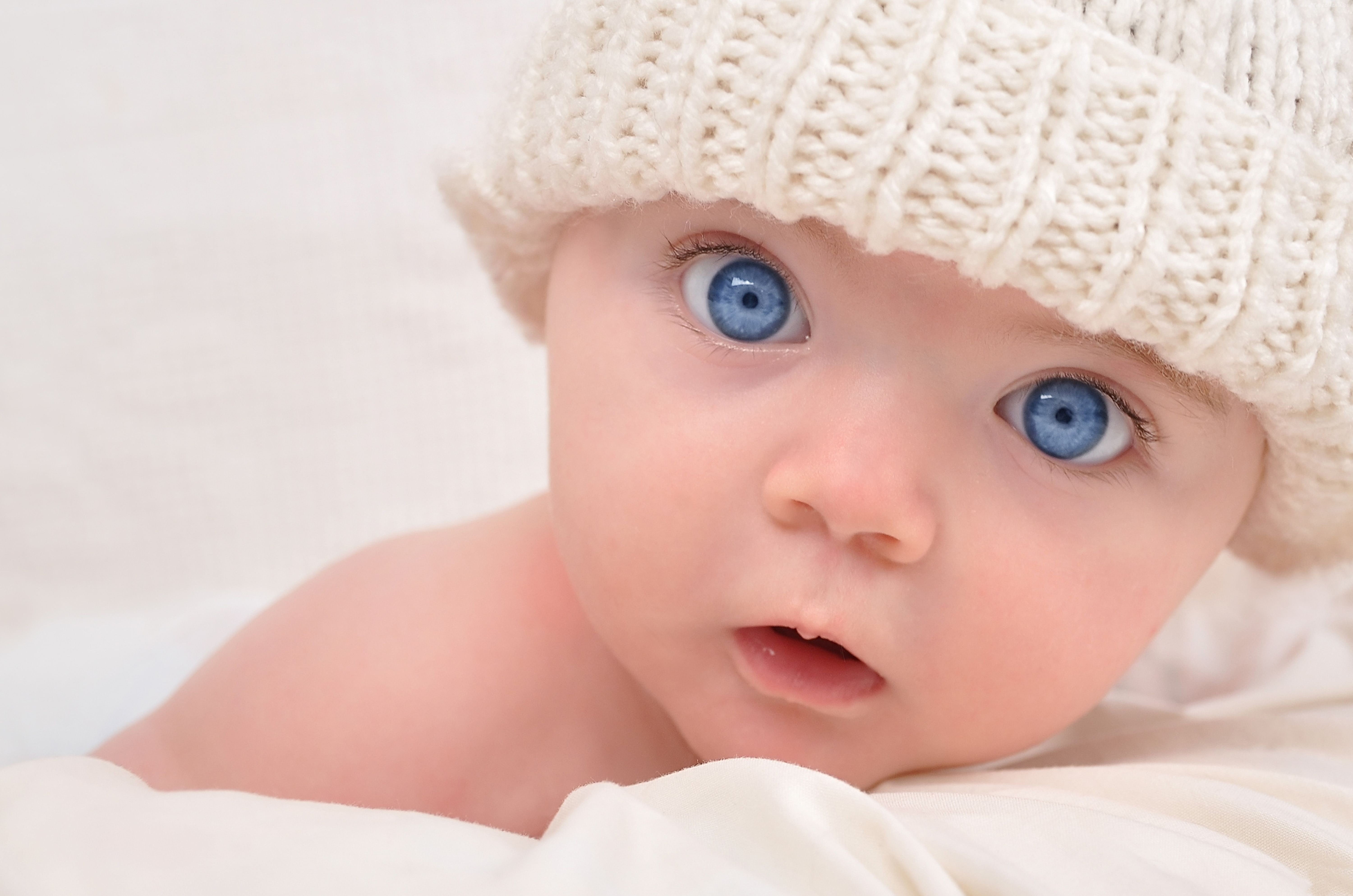 headshot, young, portrait, toddler, one Person, babyhood, innocence, fun, beauty, boys, winter, looking, white, facial Expression, new Life, baby Girls, HD Wallpaper