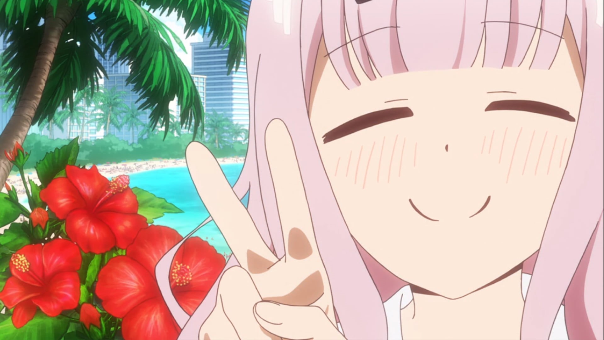 Anime, Kaguya-sama: Love is War, Chika Fujiwara, 1080P, HD Wallpaper