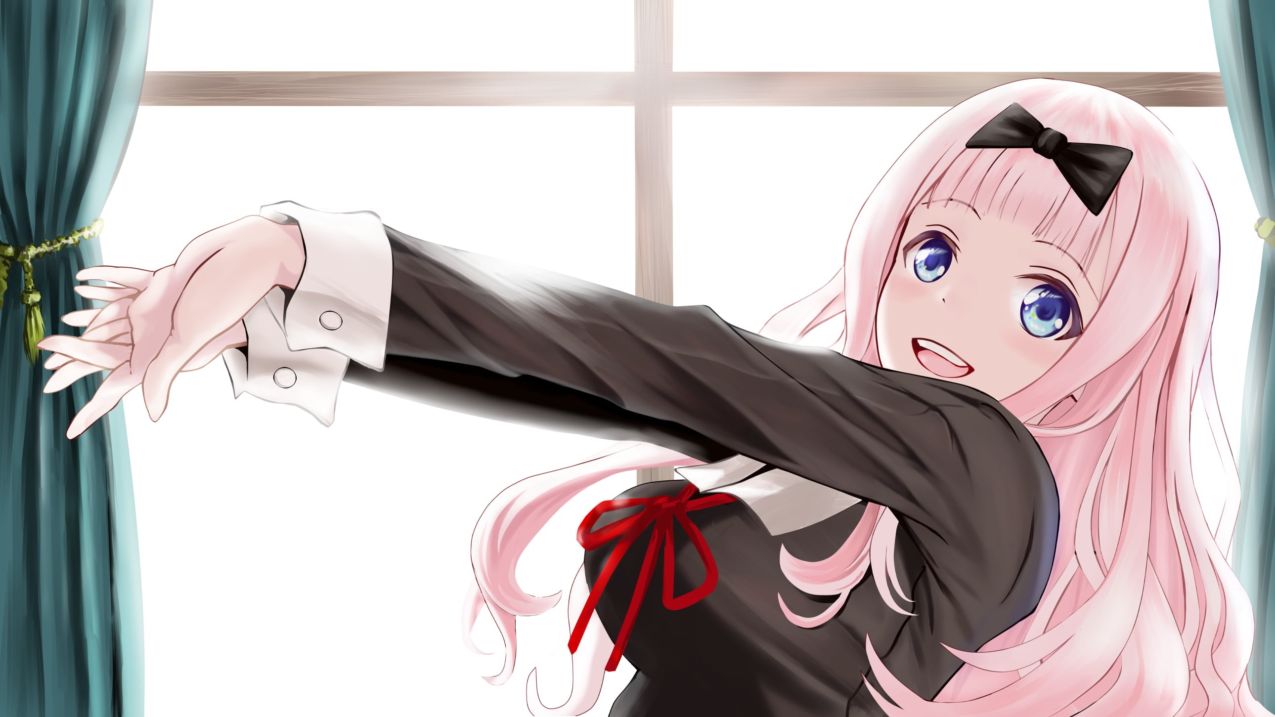2K, Chika Fujiwara, Kaguya-sama: Love is War, Anime, HD Wallpaper