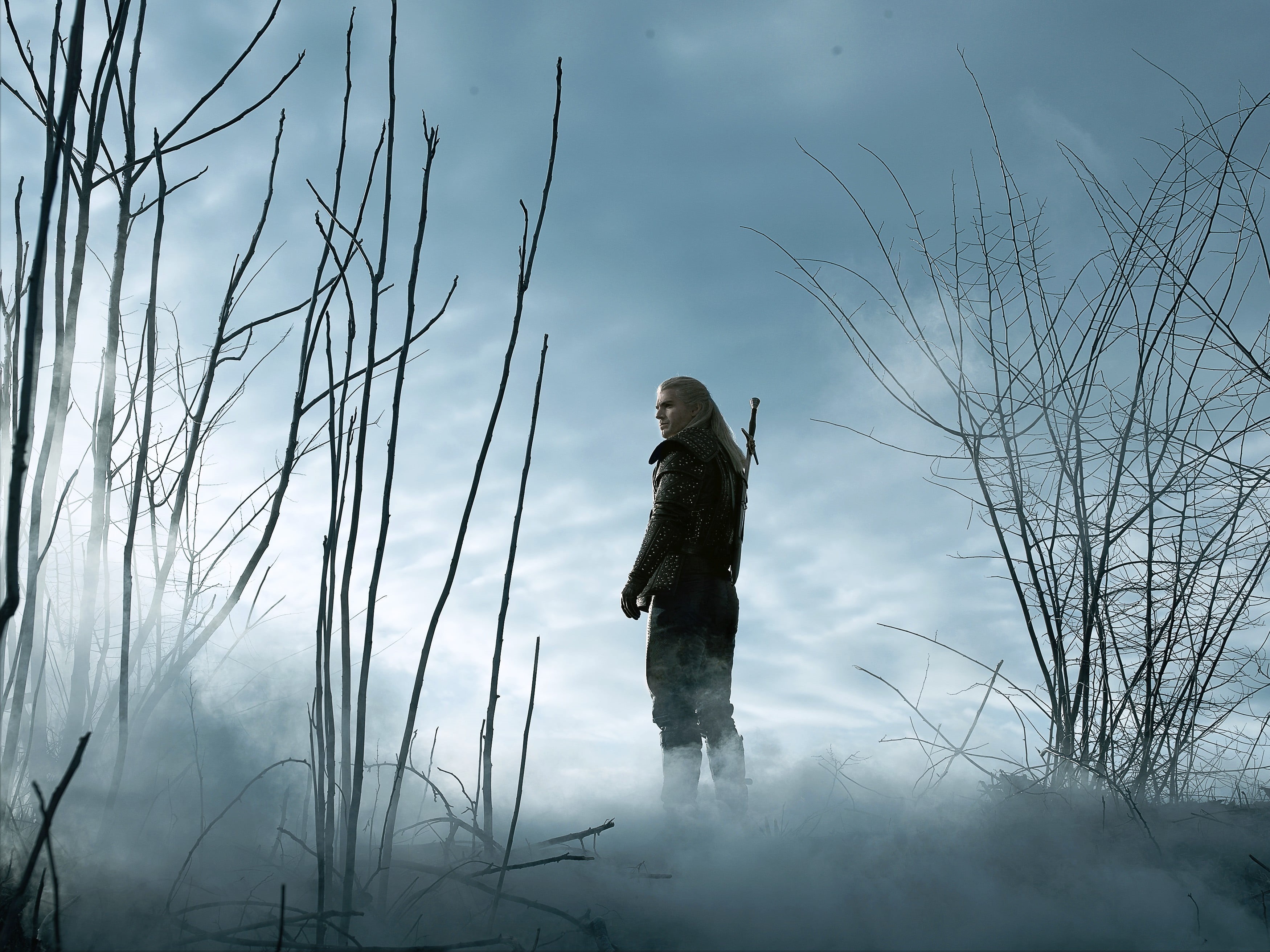 Henry Cavill, 2K, Geralt of Rivia, TV Show, The Witcher, HD Wallpaper
