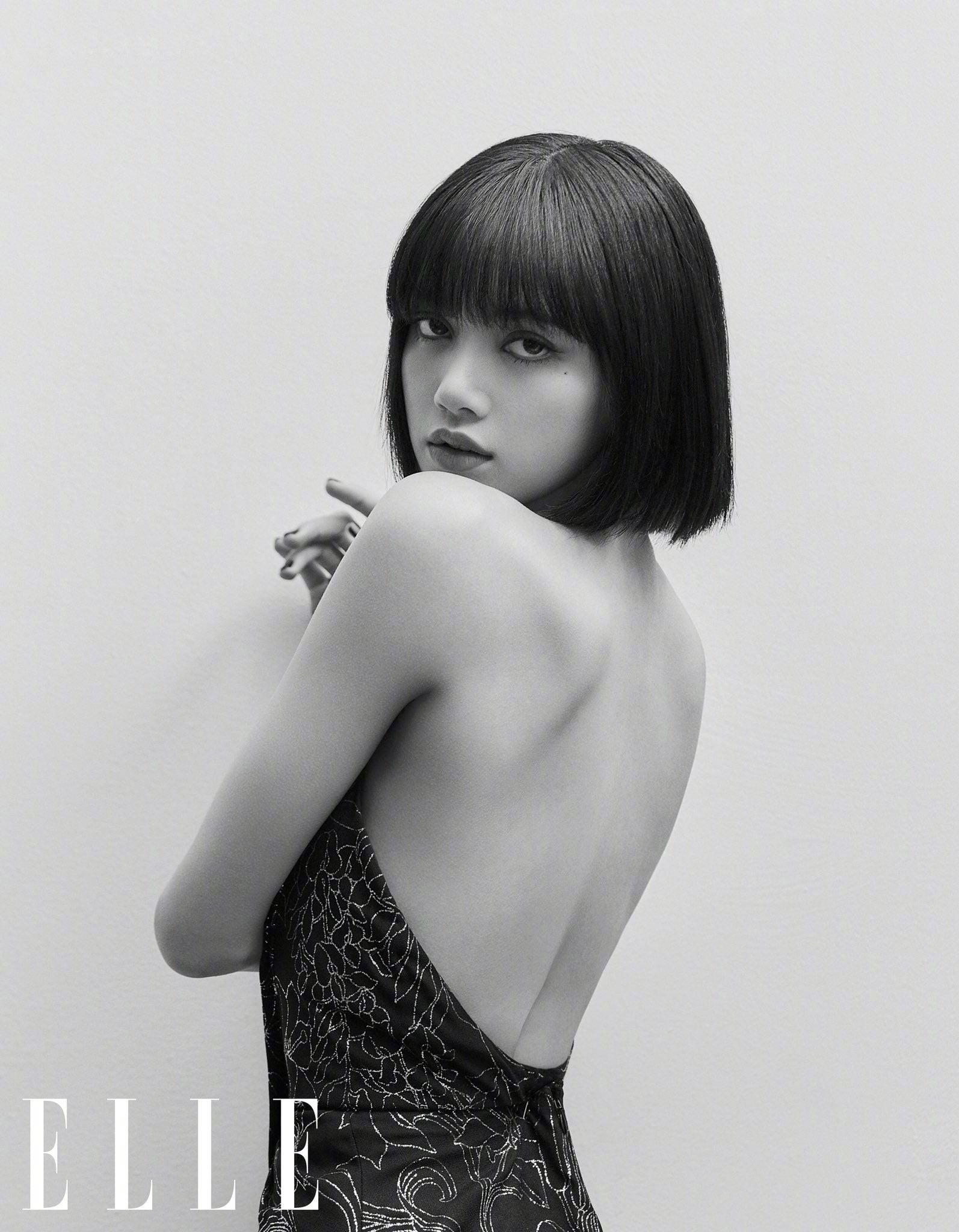 monochrome, Lalisa Manoban, K-pop, Lisa (BLACKPINK), Thai Women, 1080P, Pranpriya Manoban, dancer, singer, Rapper, Phone HD Wallpaper