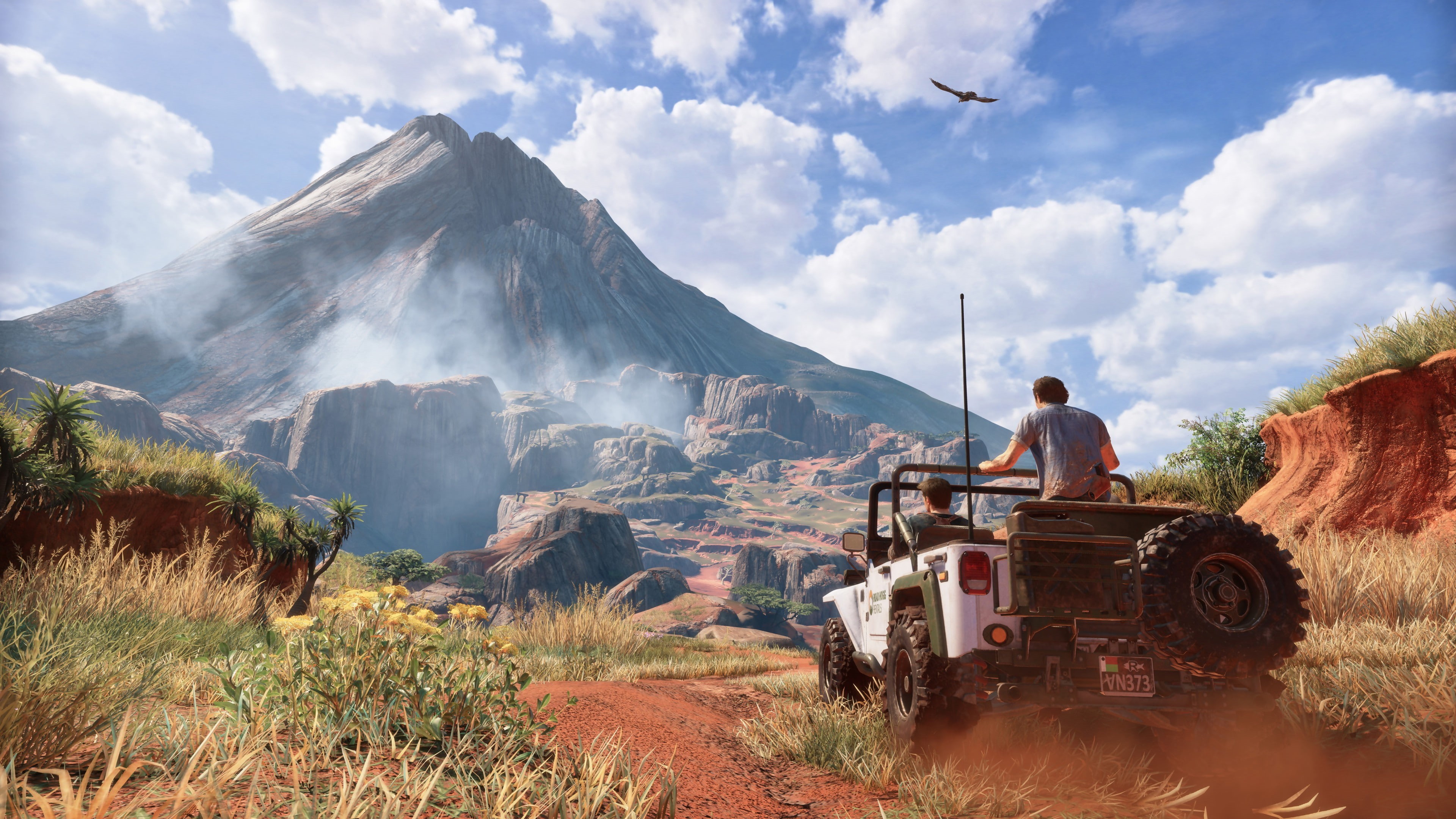 Uncharted 4: A Thiefs End, Naughty Dog, video games, Nathan Drake, 4K, HD Wallpaper