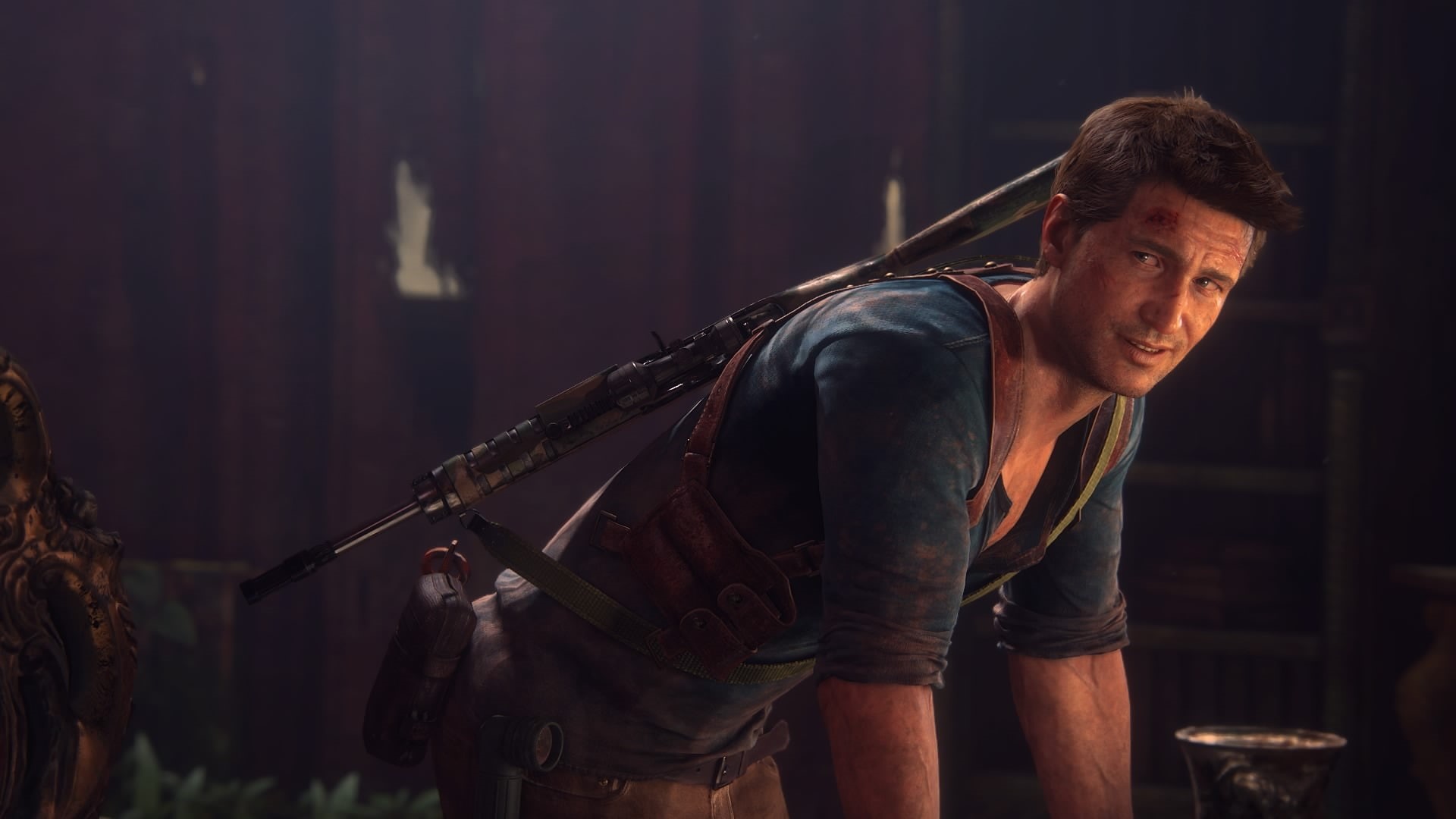 men, young men, three quarter length, lifestyles, video games, standing, mid adult, focus on foreground, mid adult men, males, 1080P, young adult, Nathan Drake, HD Wallpaper