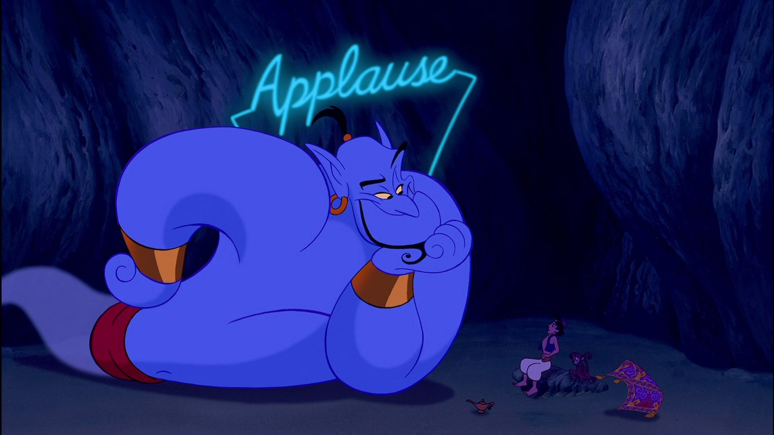 fulfill, 2K, applause, aladdin, lamp, hd, spirit, will, genie, three, desires, magic, HD Wallpaper