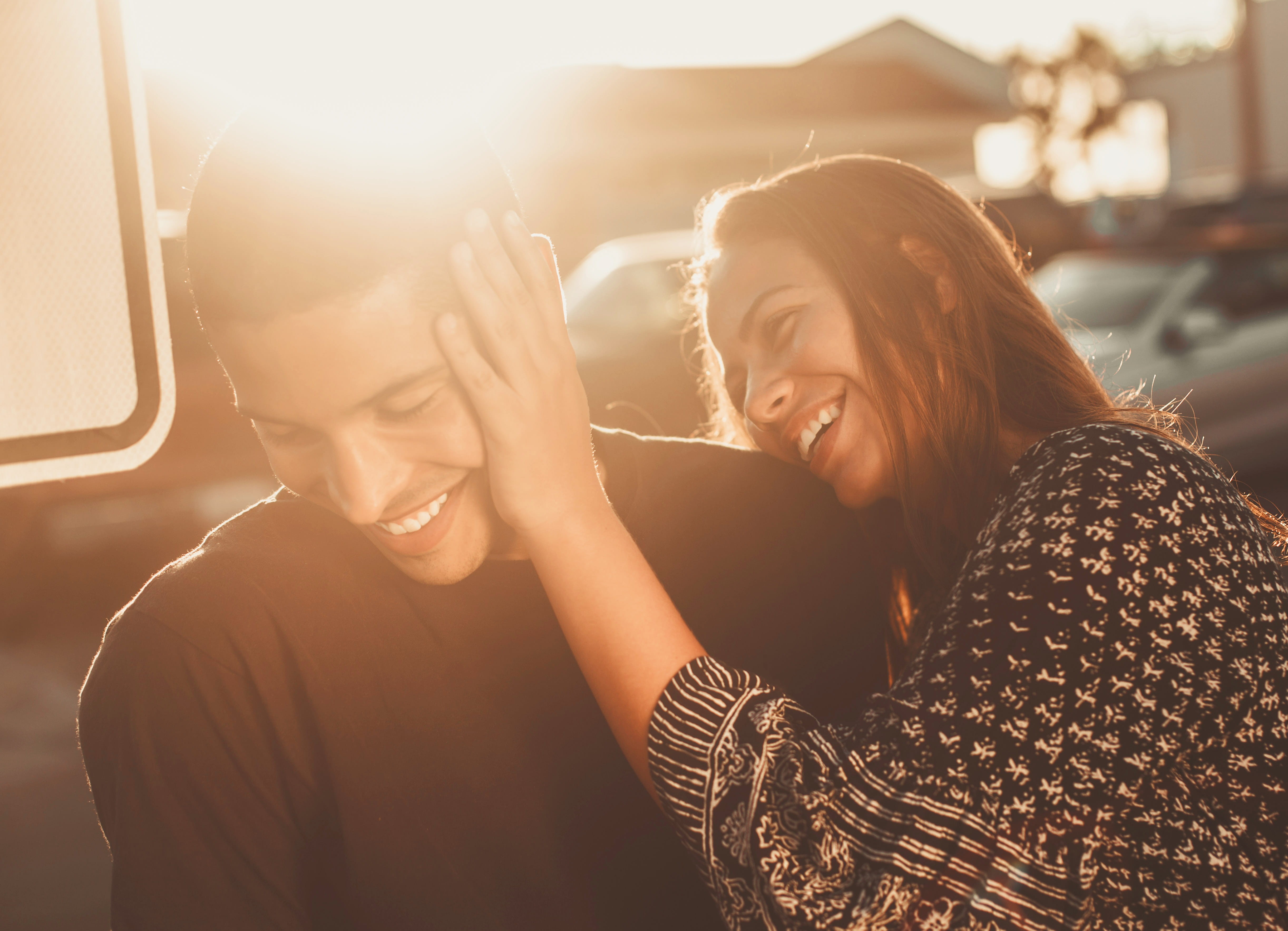 togetherness, couple - Relationship, trust, dating, people, smart Phone, sweet, person, smile, lifestyles, beauty, young Women, casual Clothing, caucasian Ethnicity, HD Wallpaper