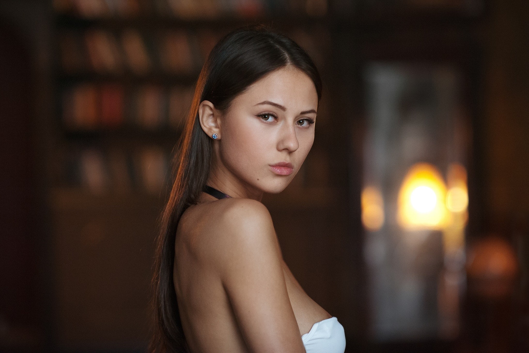 Maxim Maximov, 1080P, portrait, Catherine Timokhina, women, HD Wallpaper