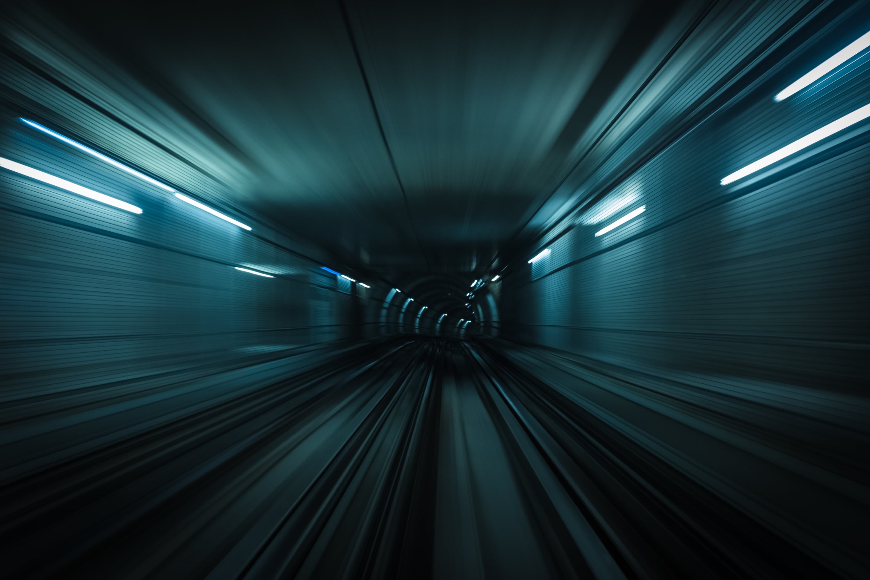 graphic, moving walkway, time lapse, indoors, subway Train, the way forward, 2K, mode of transportation, underground, modern, dark, illuminated, rail transportation, HD Wallpaper