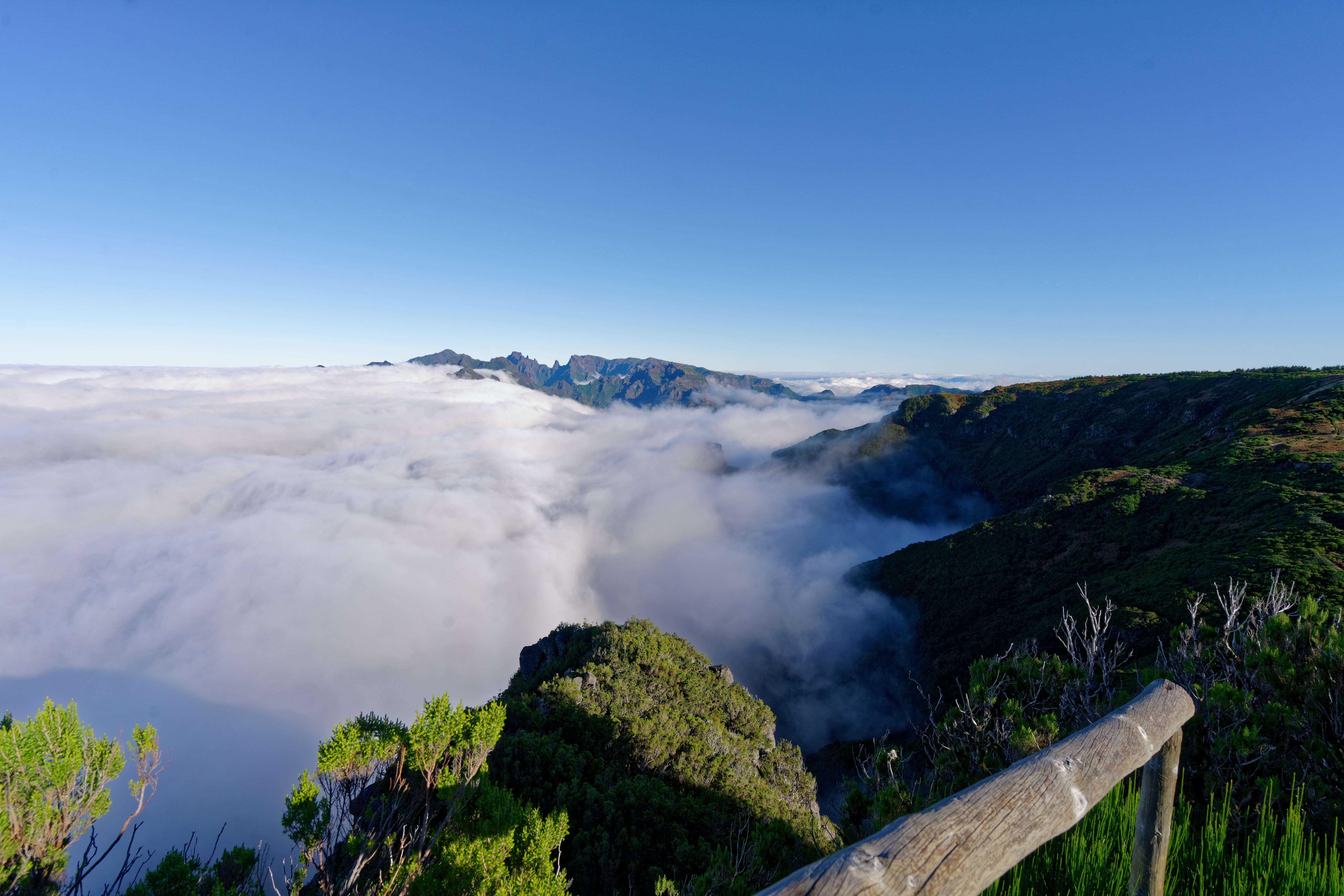 copy space, clouds, geology, outdoors, cloudscape, blue, portugal, scenics - nature, mountain, non-urban scene, mountain peak, landscape, aerial, weather, HD Wallpaper
