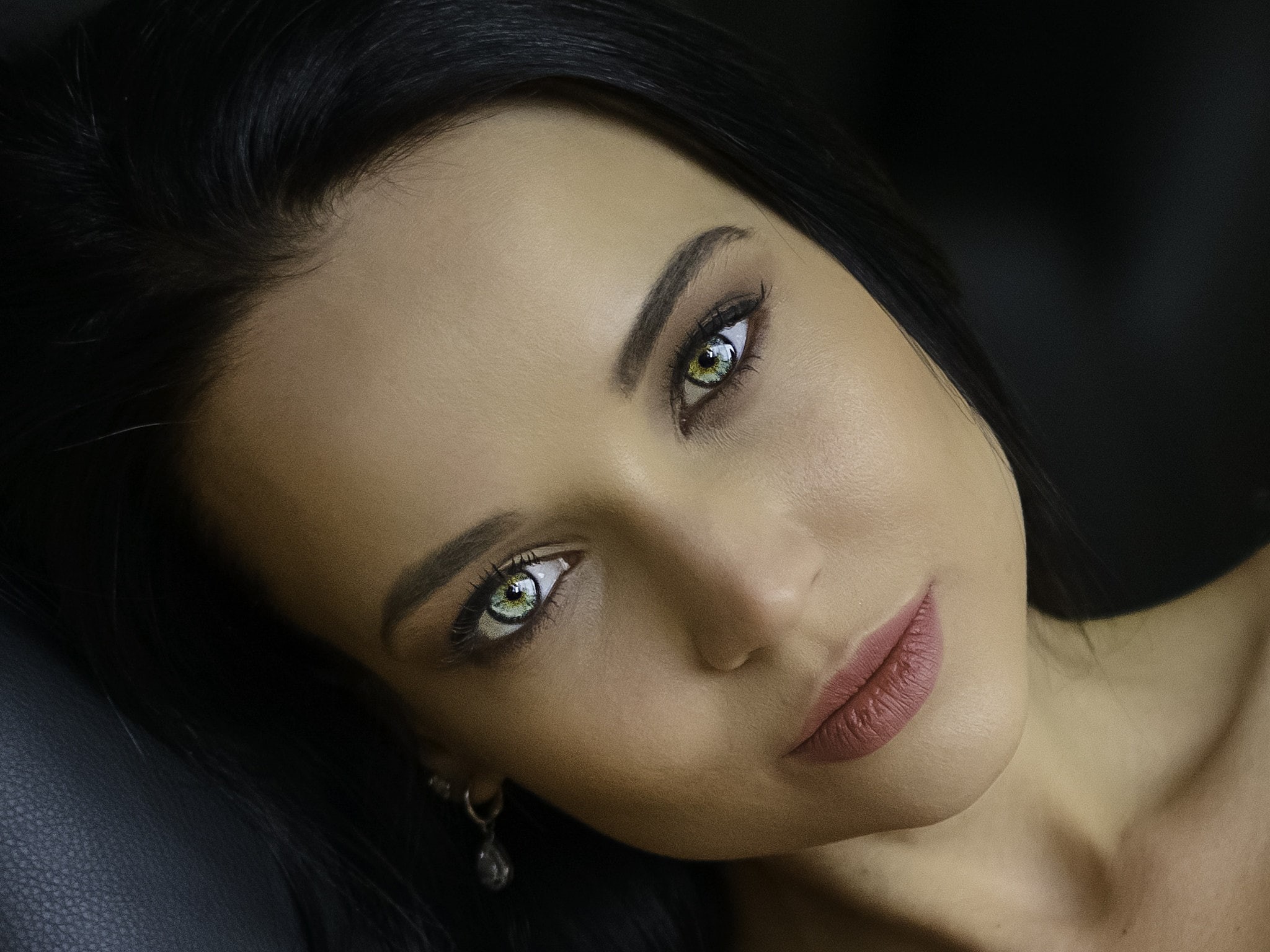 Angelina Petrova, 1080P, women, model, face, portrait, HD Wallpaper