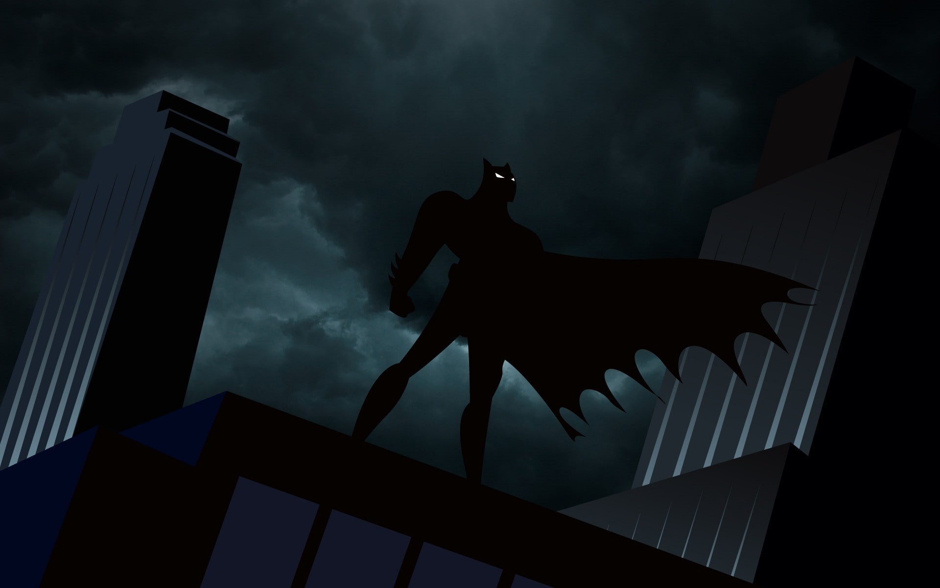 dark, Batman, 1080P, Batman logo, HD Wallpaper