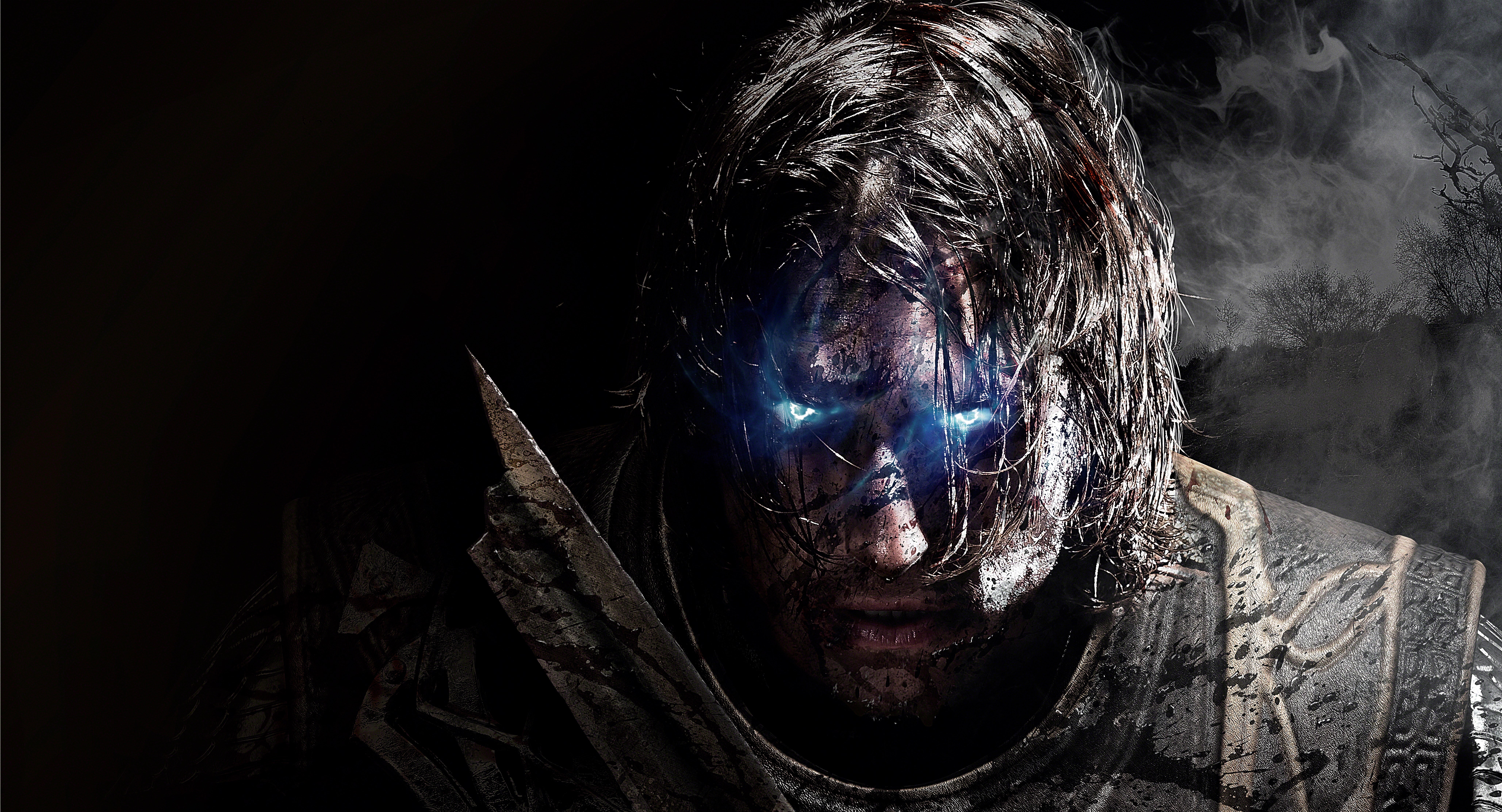 8K, middle earth shadow of mordor, HD Wallpaper