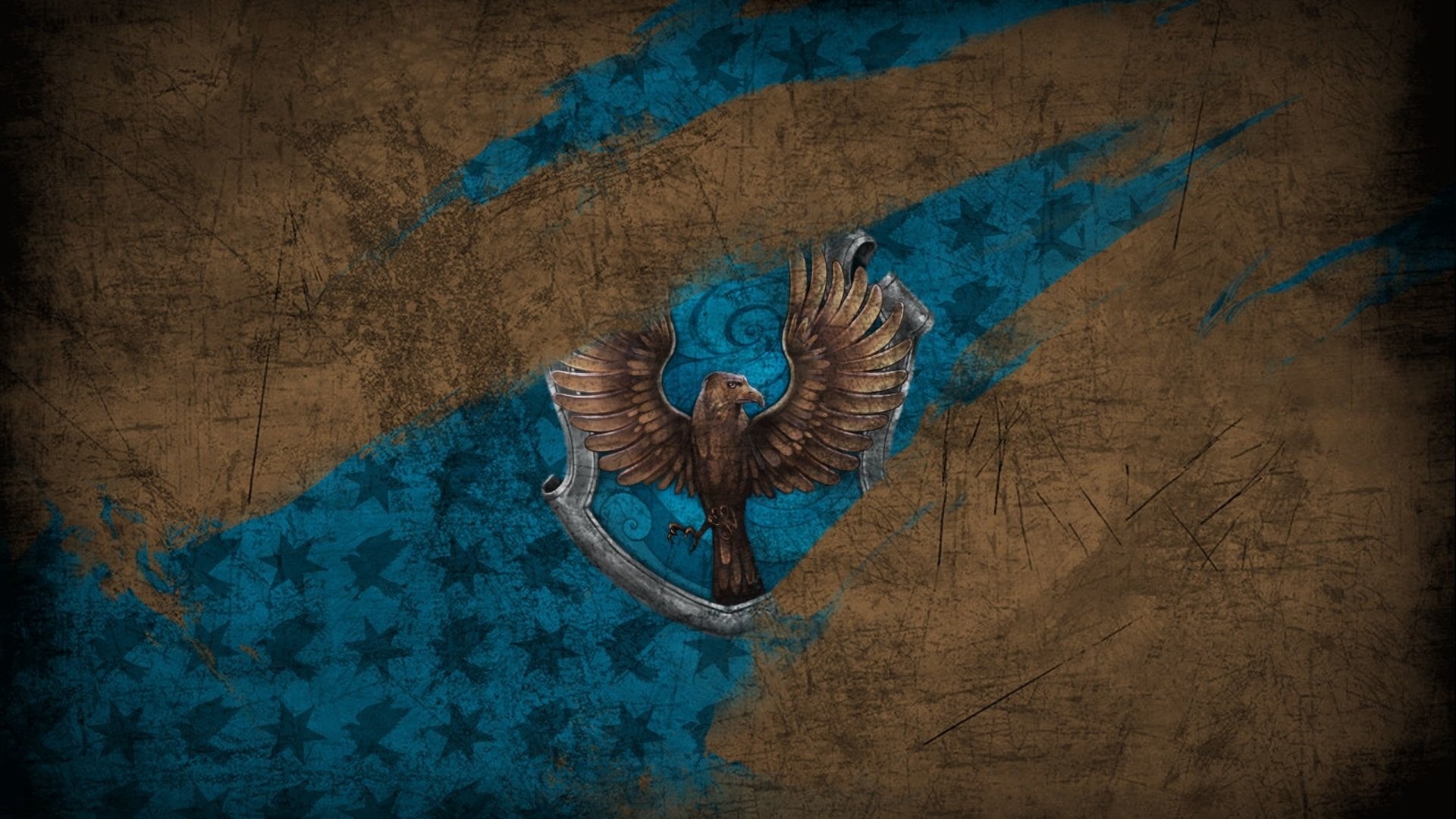 animals in the wild, creativity, Harry Potter, day, indoors, representation, textured effect, close-up, bird, digital composite, blue, 1080P, no people, HD Wallpaper