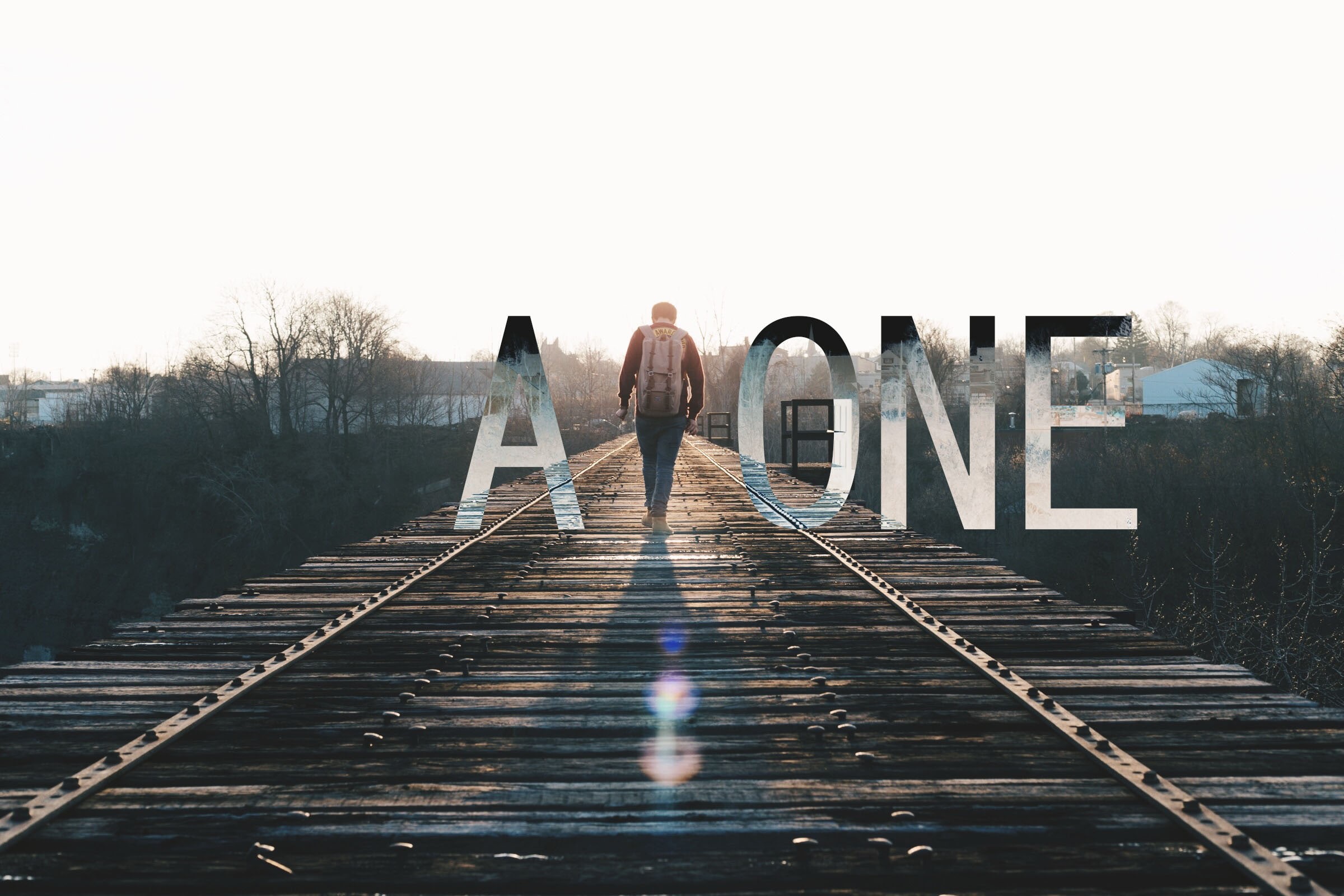 men, outdoors, typography, 1080P, alone, HD Wallpaper